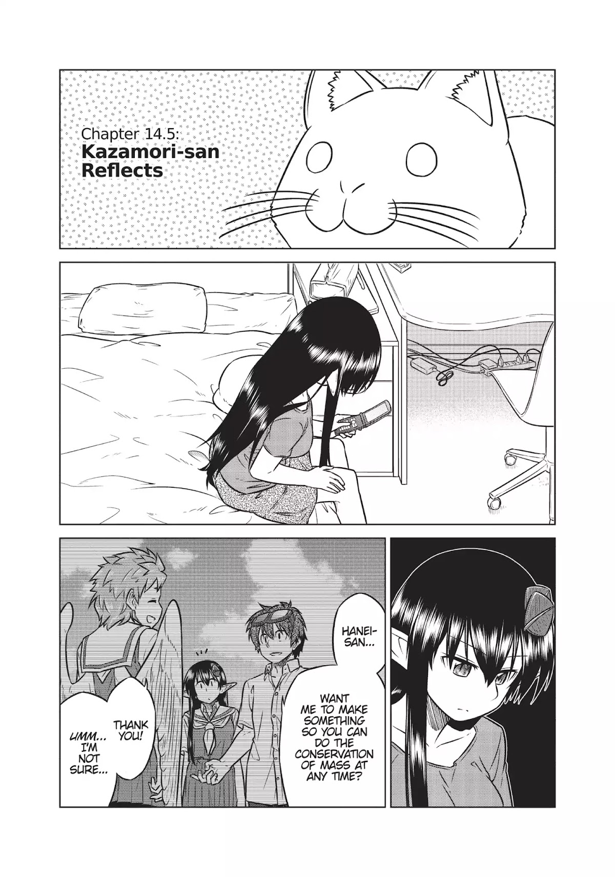 Species Domain Chapter 14.5 page 1 - Chapter 14.5: Kazamori-san Reflects