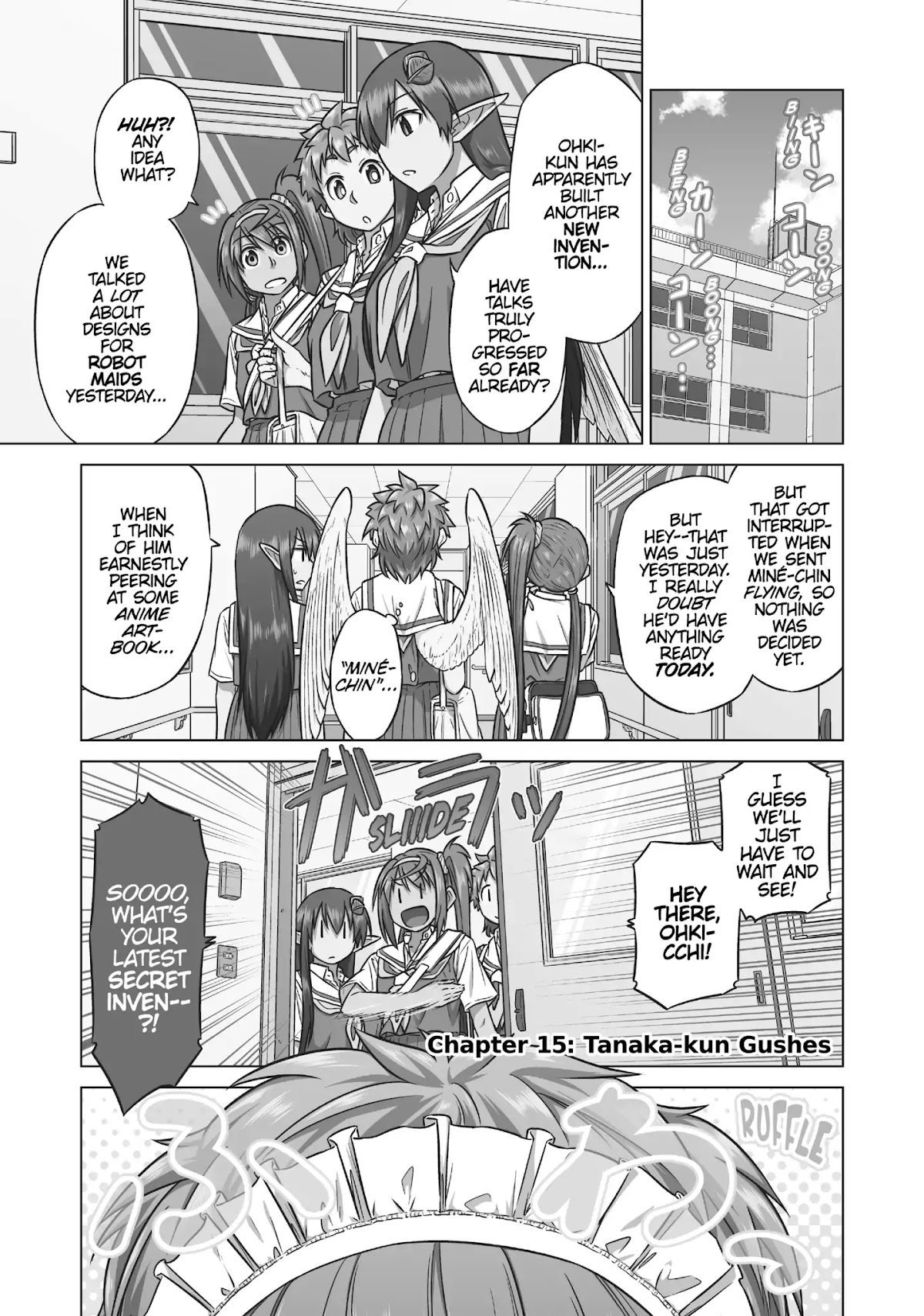 Species Domain Chapter 15 page 4 - Chapter 15: Tanaka-kun Gushes