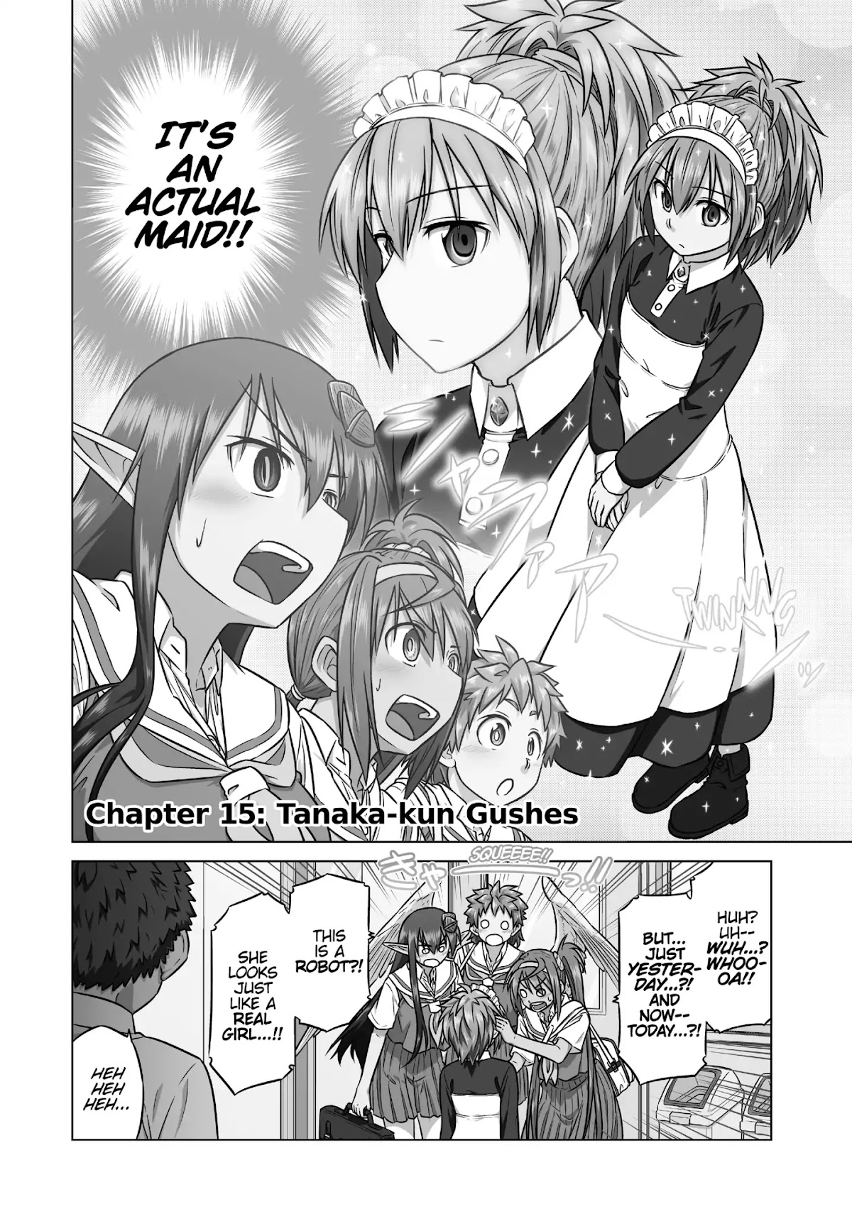 Species Domain Chapter 15 page 5 - Chapter 15: Tanaka-kun Gushes