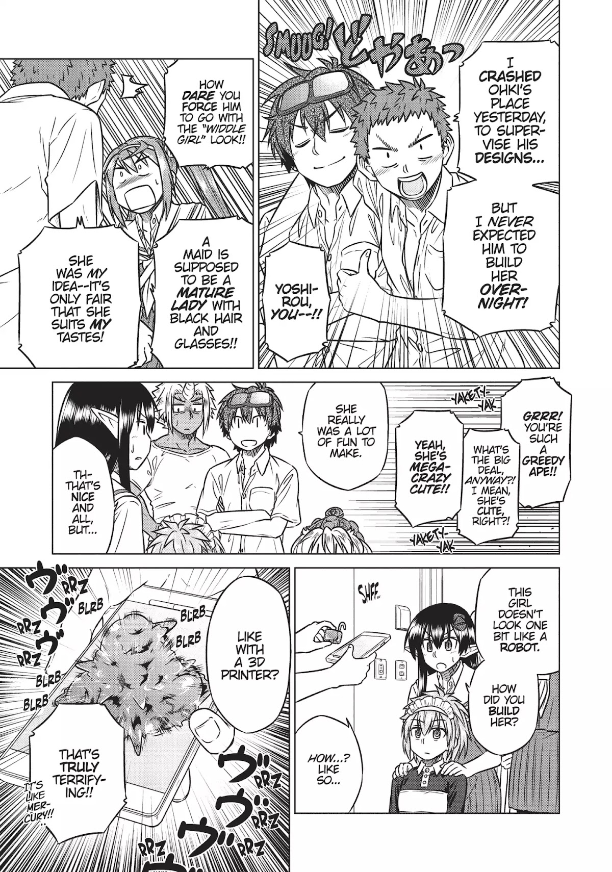 Species Domain Chapter 15 page 6 - Chapter 15: Tanaka-kun Gushes