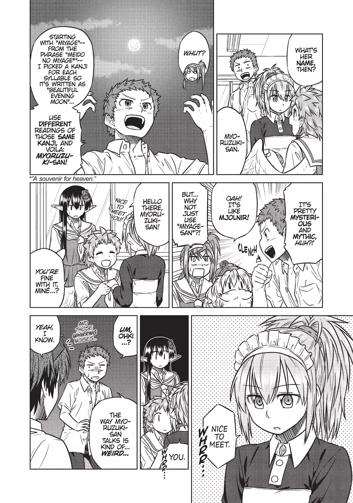 Species Domain Chapter 15 page 7 - Chapter 15: Tanaka-kun Gushes