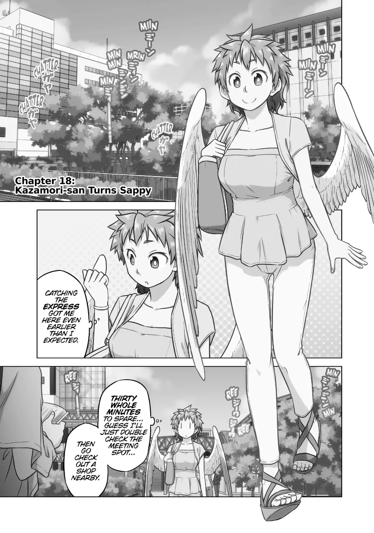 Species Domain Chapter 18 page 1 - Chapter 18: Kazamori-san Turns Sappy