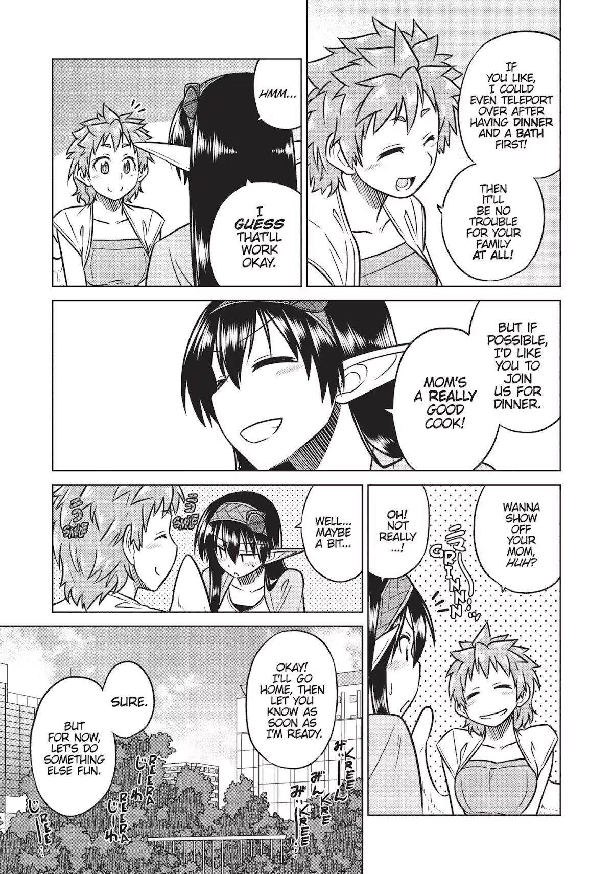 Species Domain Chapter 18 page 17 - Chapter 18: Kazamori-san Turns Sappy