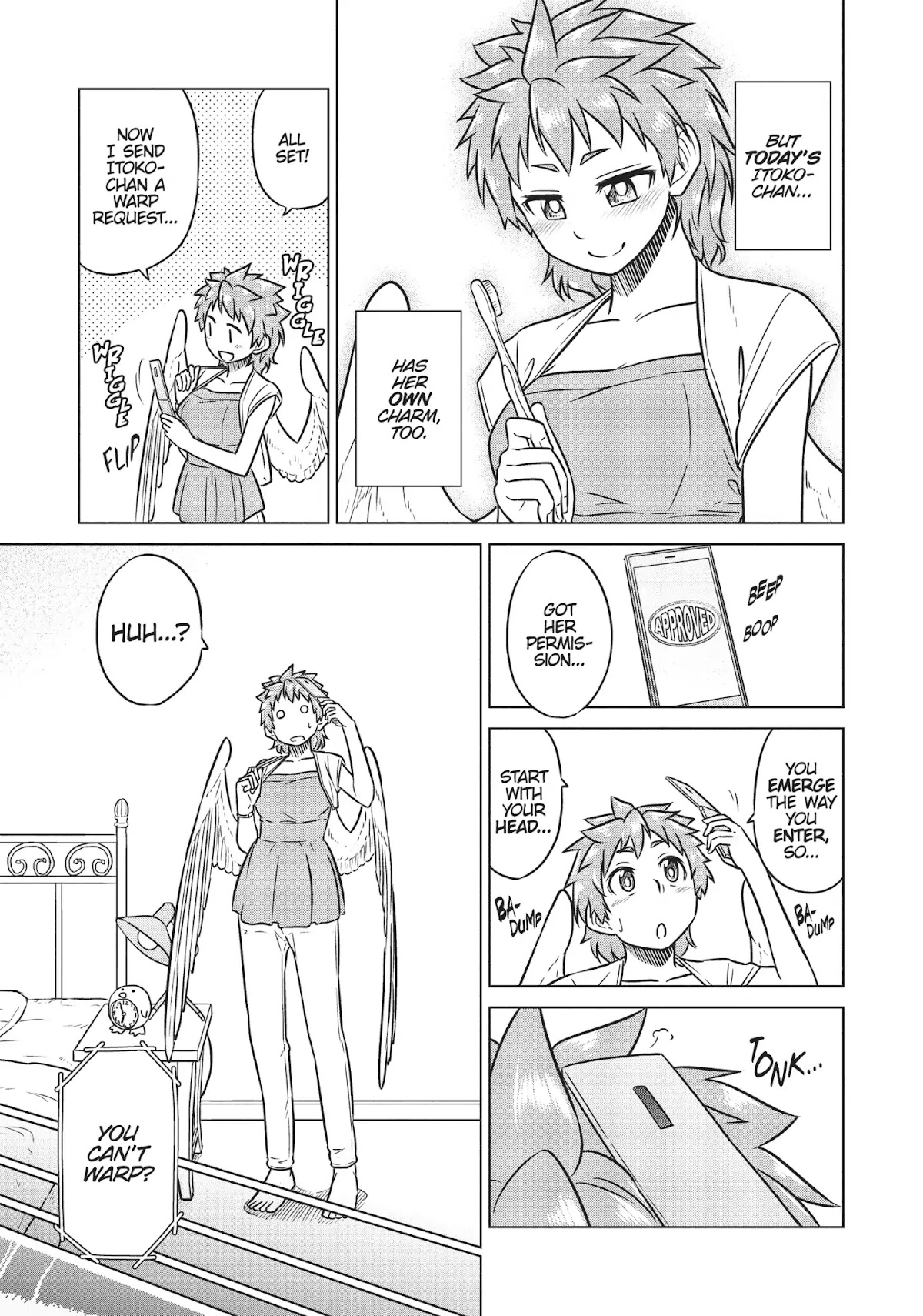Species Domain Chapter 18 page 19 - Chapter 18: Kazamori-san Turns Sappy