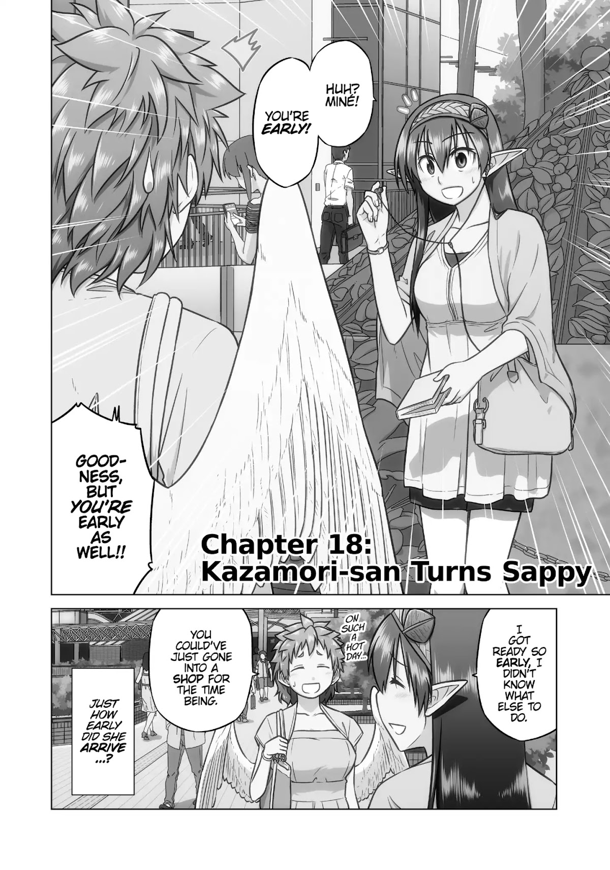 Species Domain Chapter 18 page 2 - Chapter 18: Kazamori-san Turns Sappy