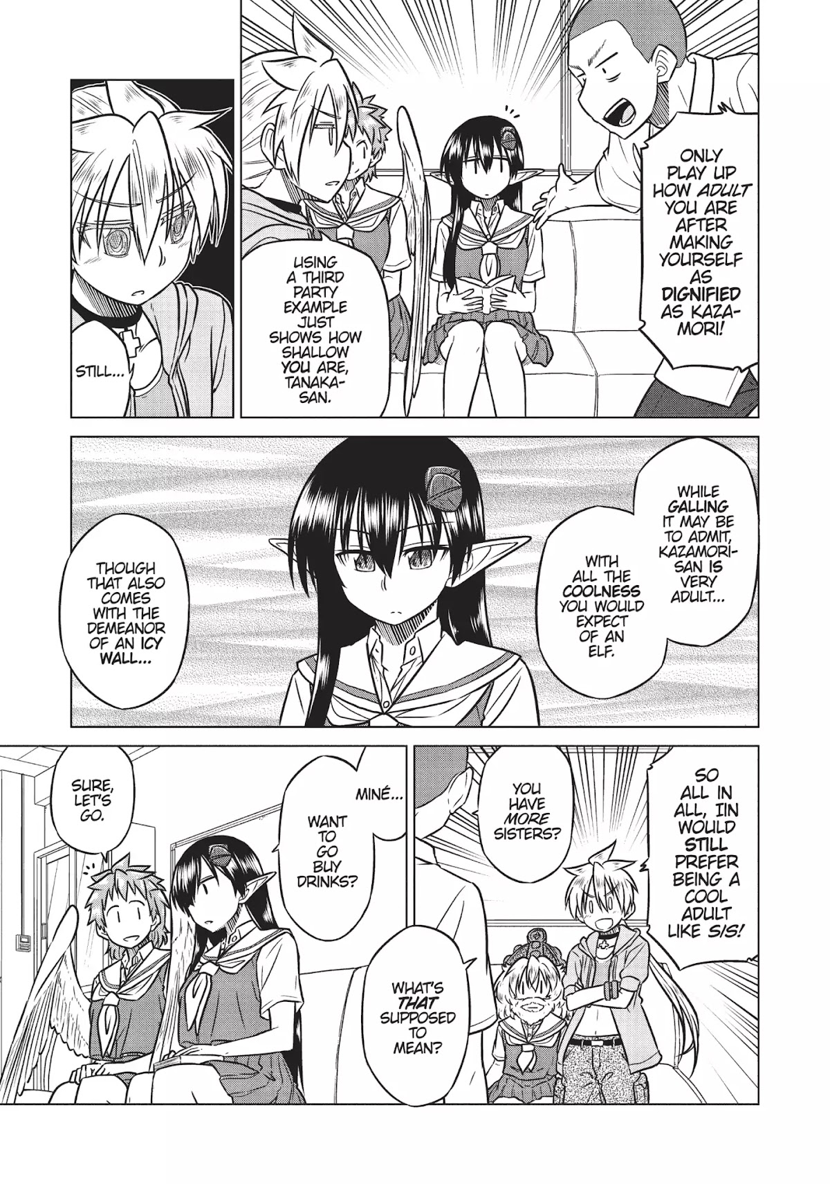 Species Domain Chapter 18 page 5 - Chapter 18: Kazamori-san Turns Sappy