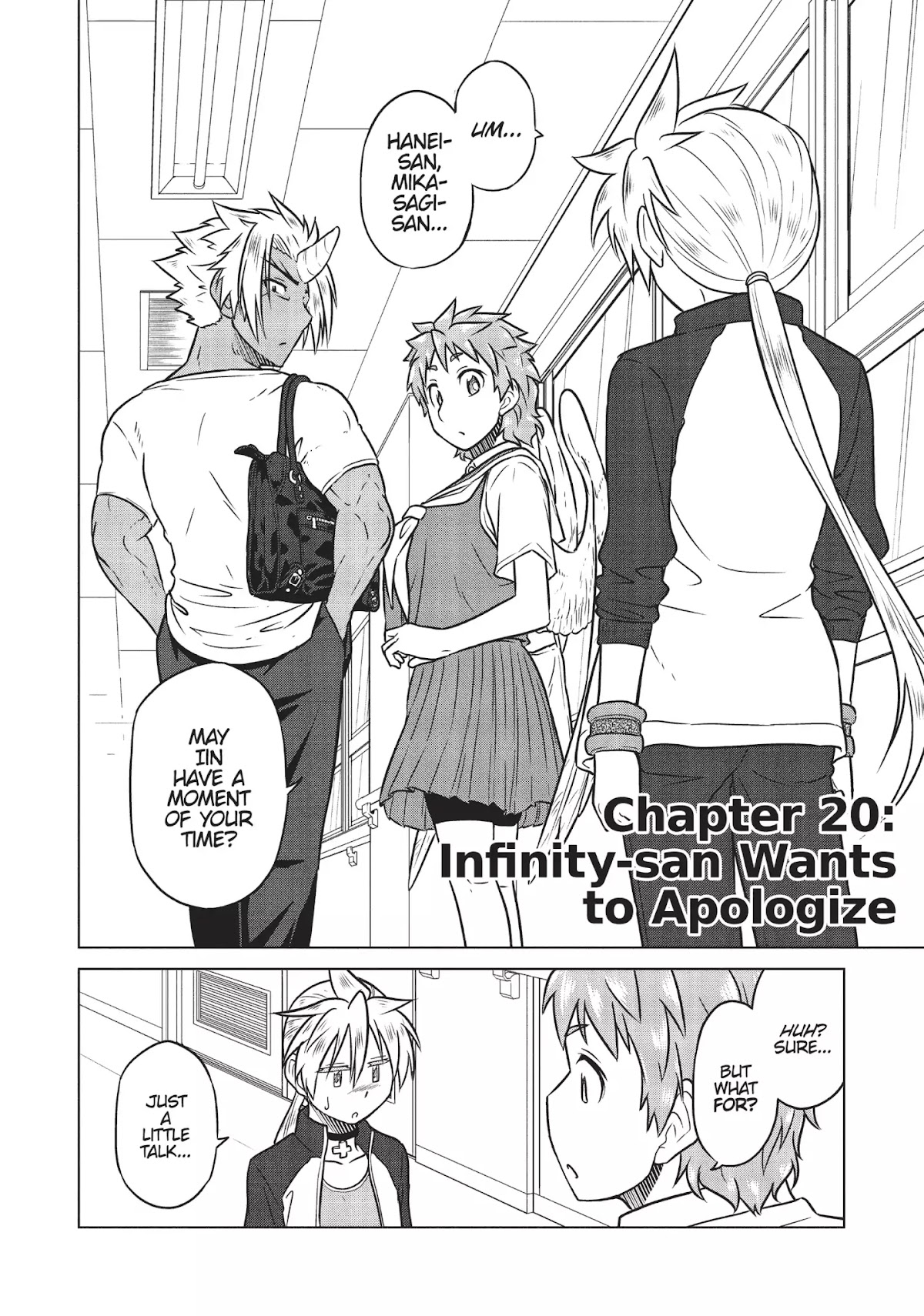 Species Domain Chapter 20 page 2 - Chapter 20: Infinity-san Wants to Apologize