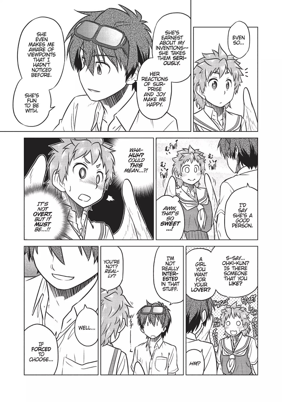 Species Domain Chapter 21 page 13 - Chapter 21: Hanei-san Wants to Know
