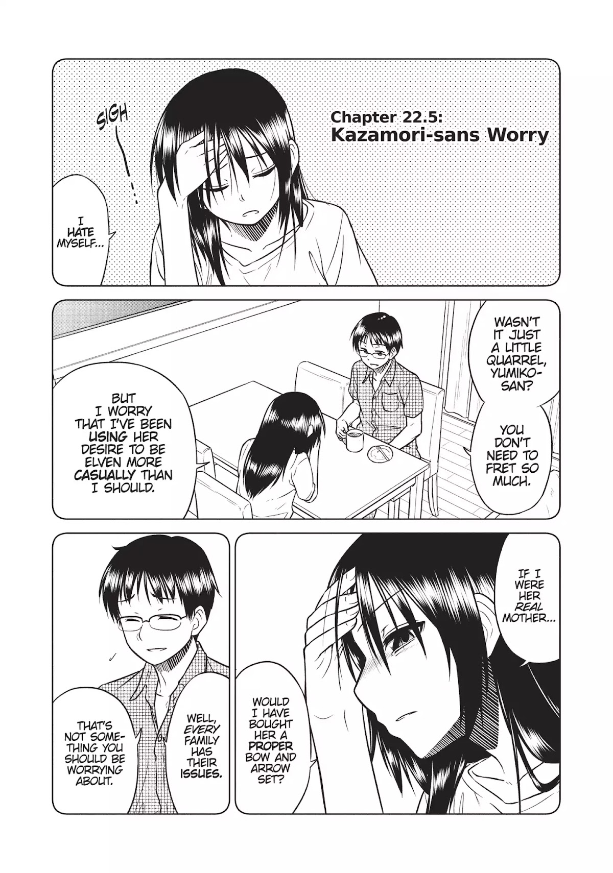 Species Domain Chapter 22.5 page 1 - Chapter 22.5: Kazamori-sans Worry
