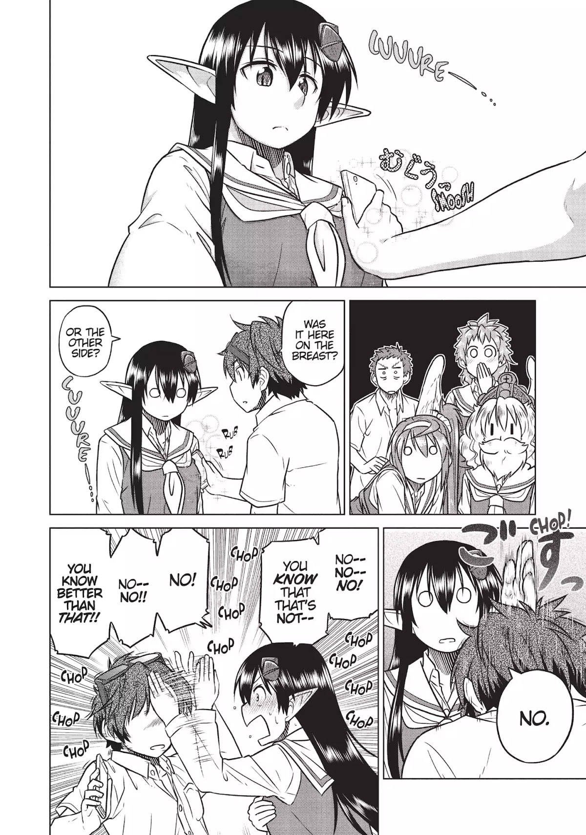 Species Domain Chapter 22 page 12 - Chapter 22: Kazamori-san Shoots