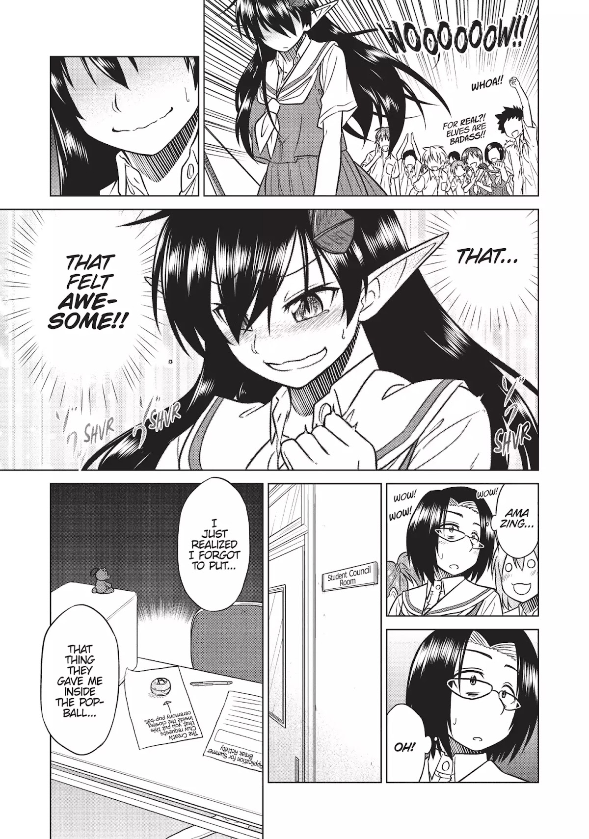 Species Domain Chapter 22 page 19 - Chapter 22: Kazamori-san Shoots