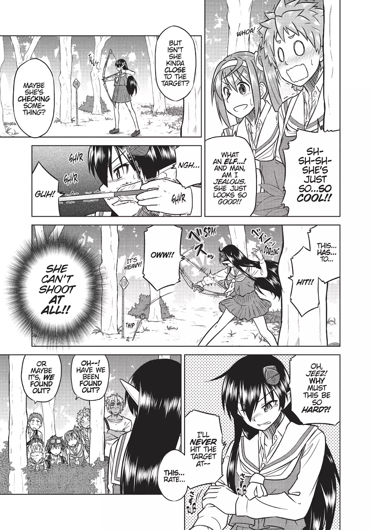 Species Domain Chapter 22 page 3 - Chapter 22: Kazamori-san Shoots