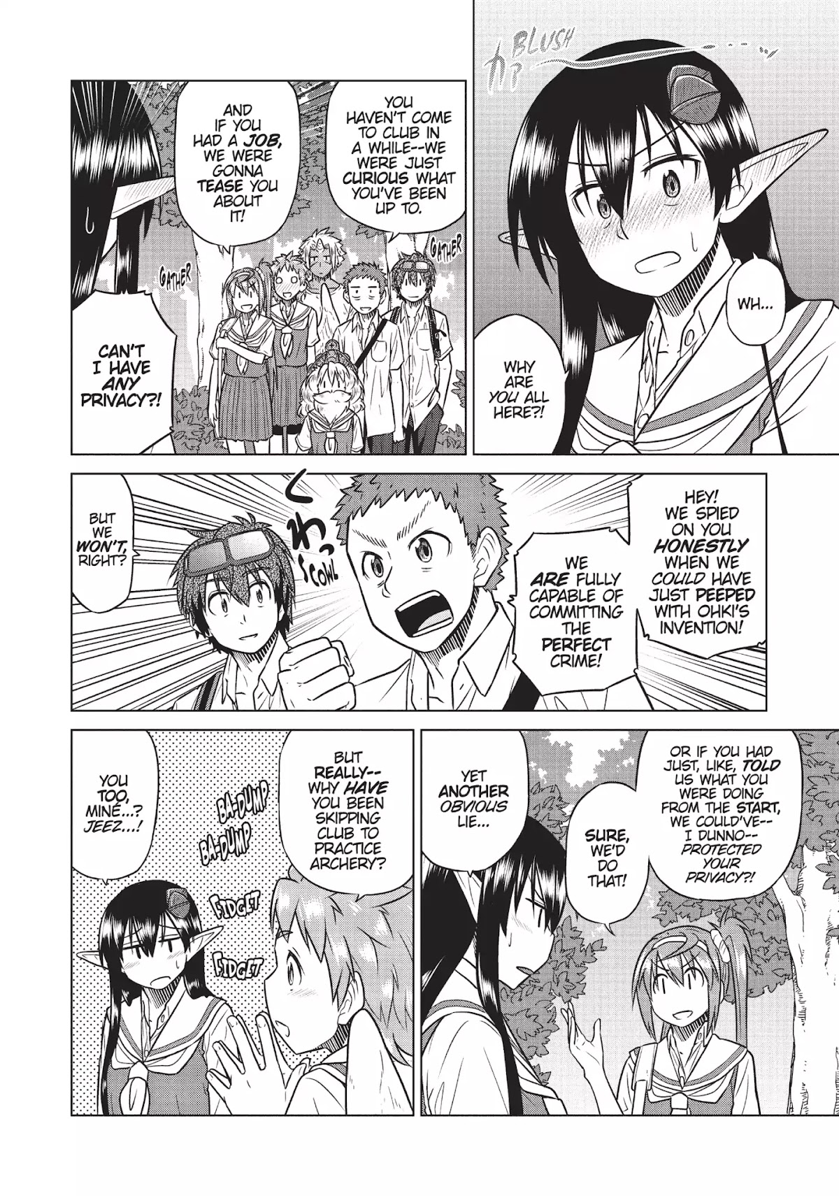 Species Domain Chapter 22 page 4 - Chapter 22: Kazamori-san Shoots