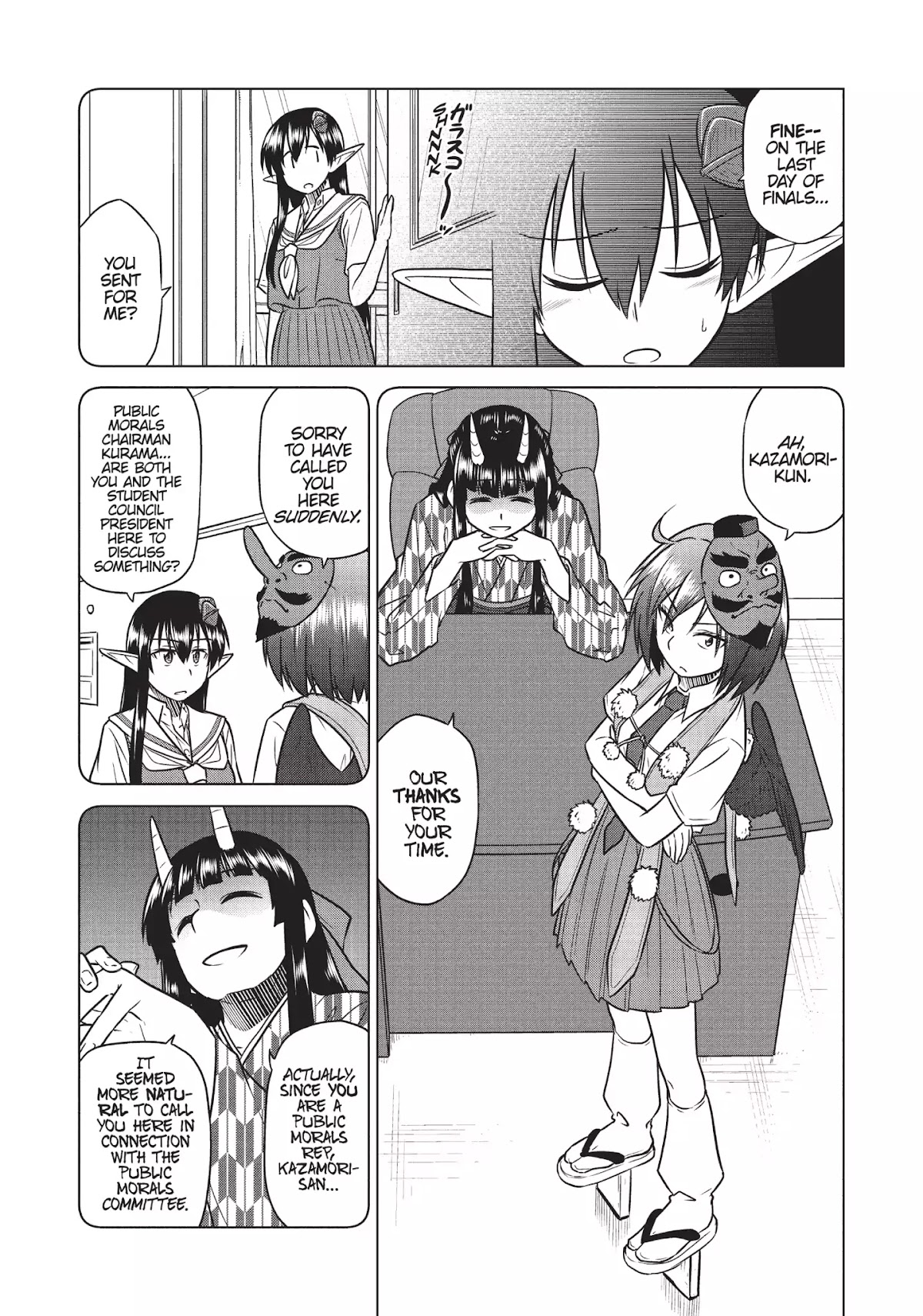 Species Domain Chapter 22 page 5 - Chapter 22: Kazamori-san Shoots