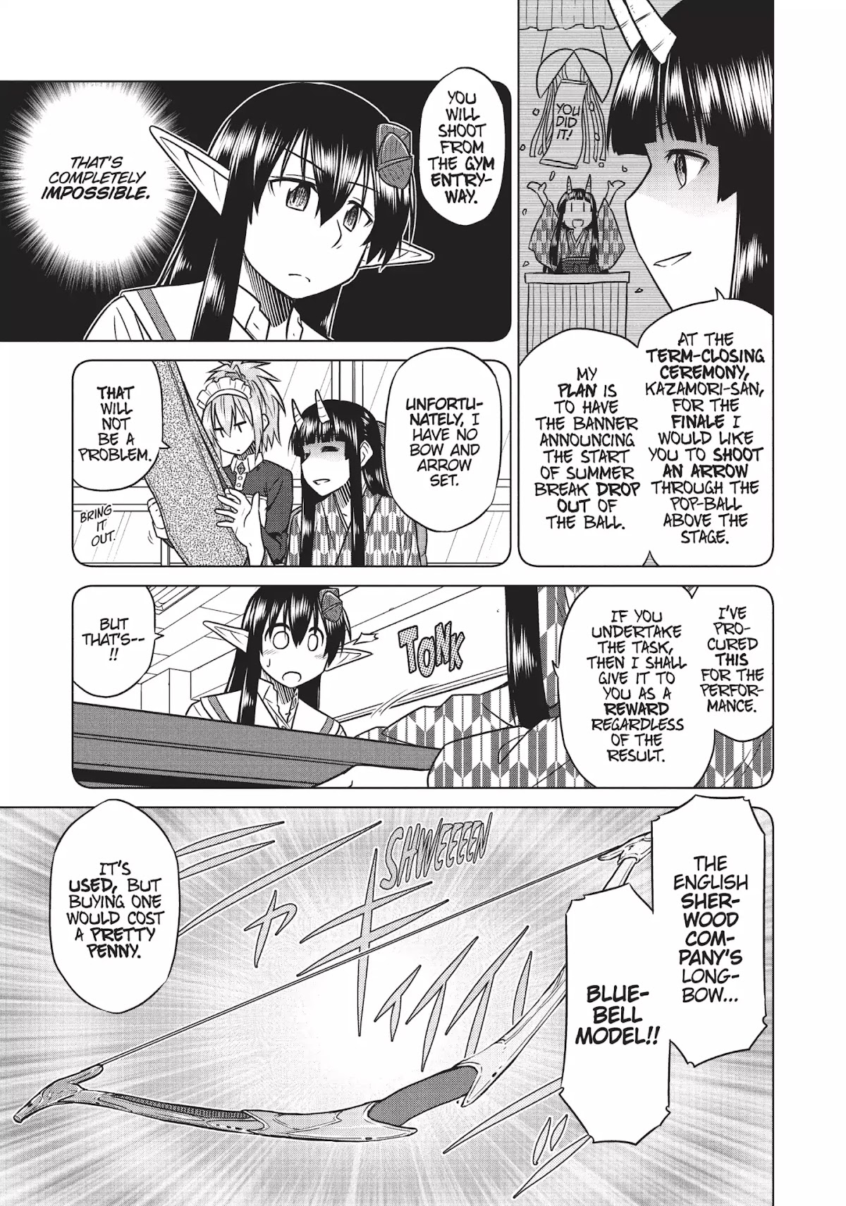 Species Domain Chapter 22 page 7 - Chapter 22: Kazamori-san Shoots
