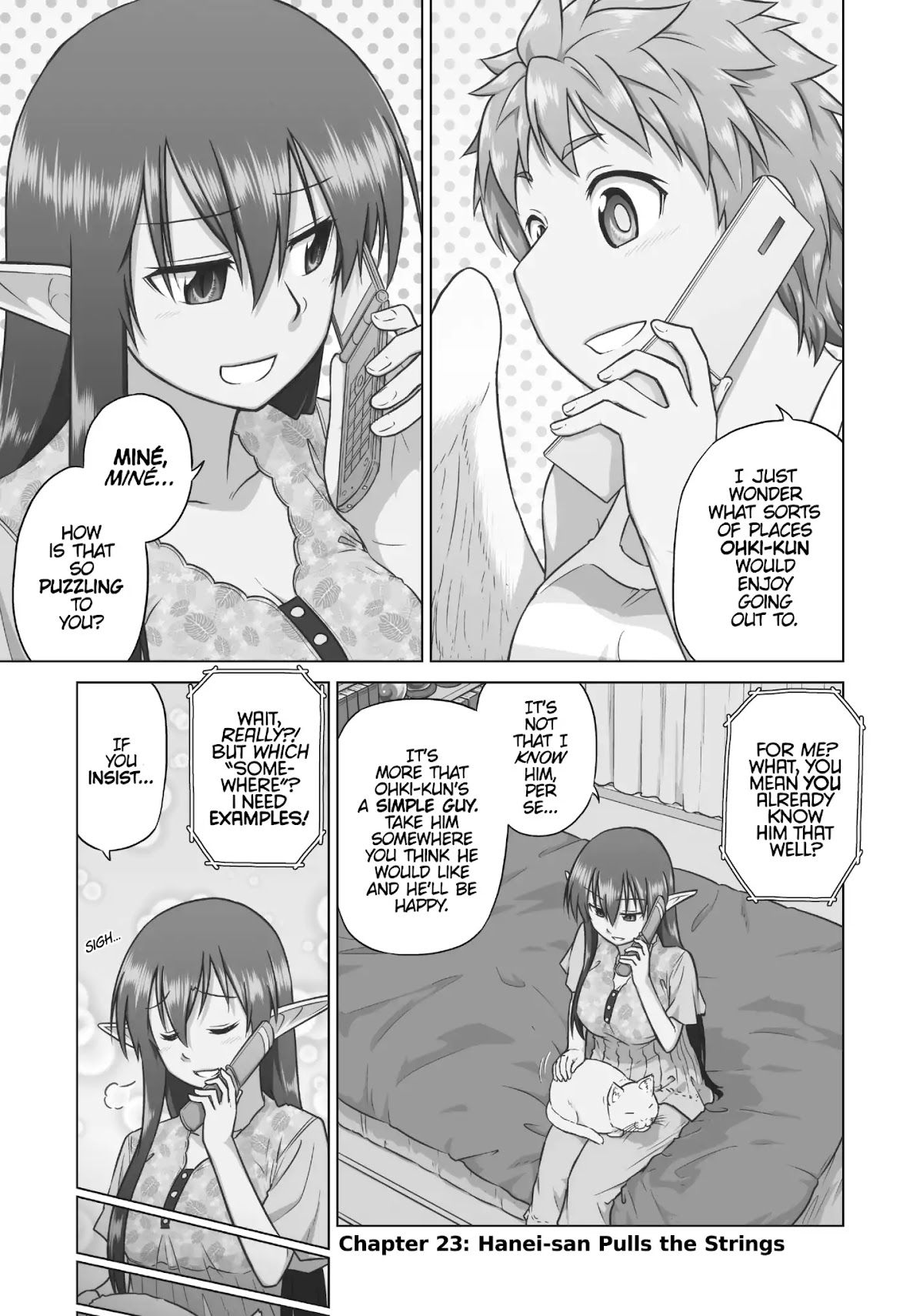 Species Domain Chapter 23 page 4 - Chapter 23: Hanei-san Pulls the Strings