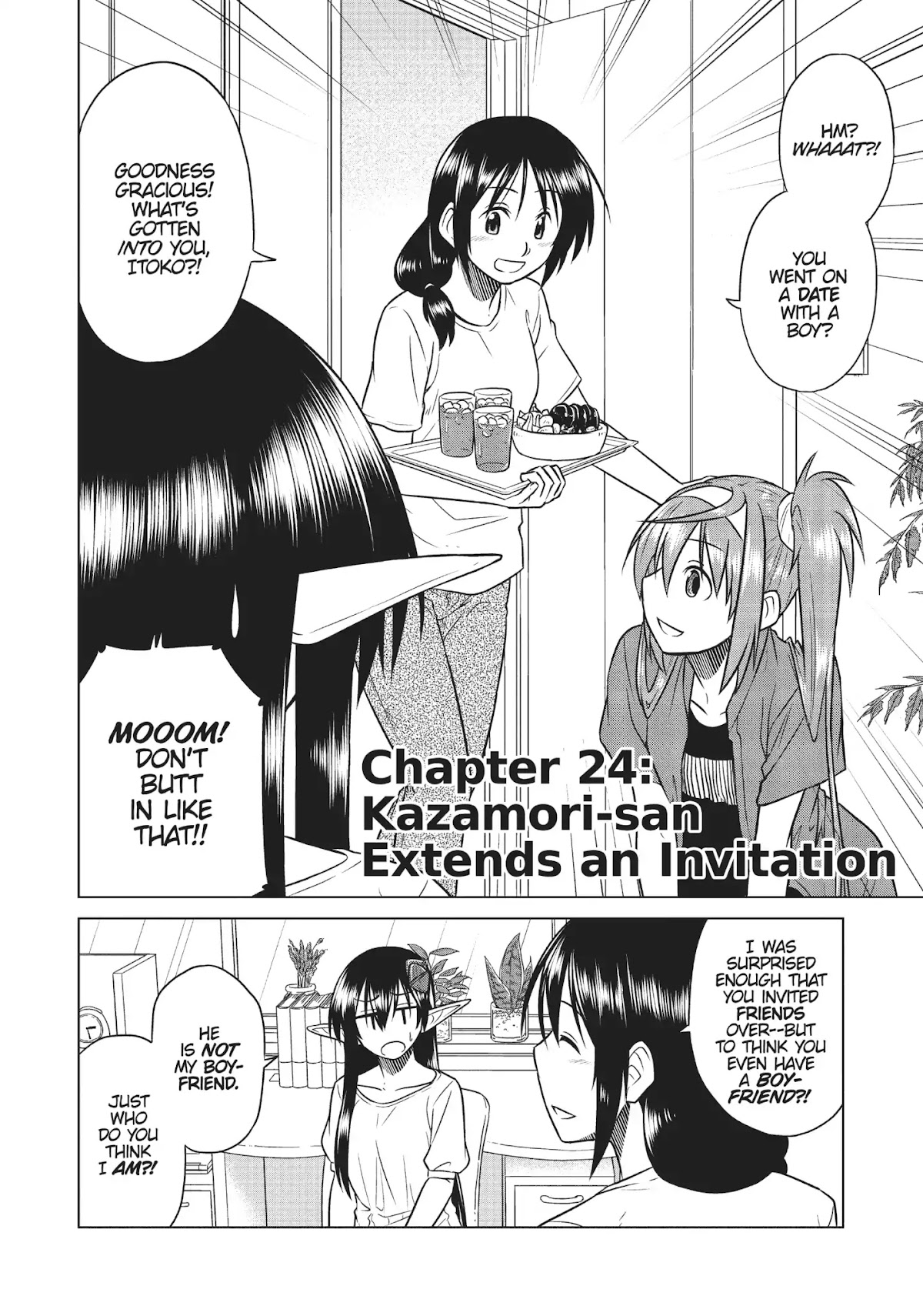 Species Domain Chapter 24 page 2 - Chapter 24: Kazamori-san Extends an Invitation