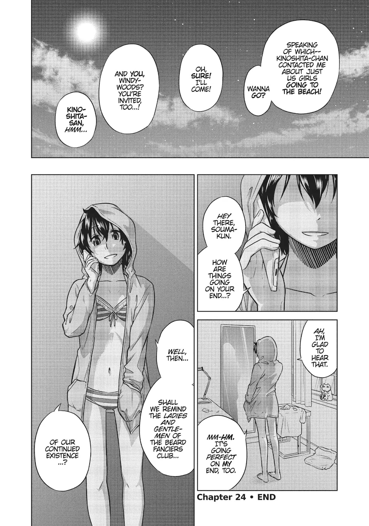 Species Domain Chapter 24 page 20 - Chapter 24: Kazamori-san Extends an Invitation