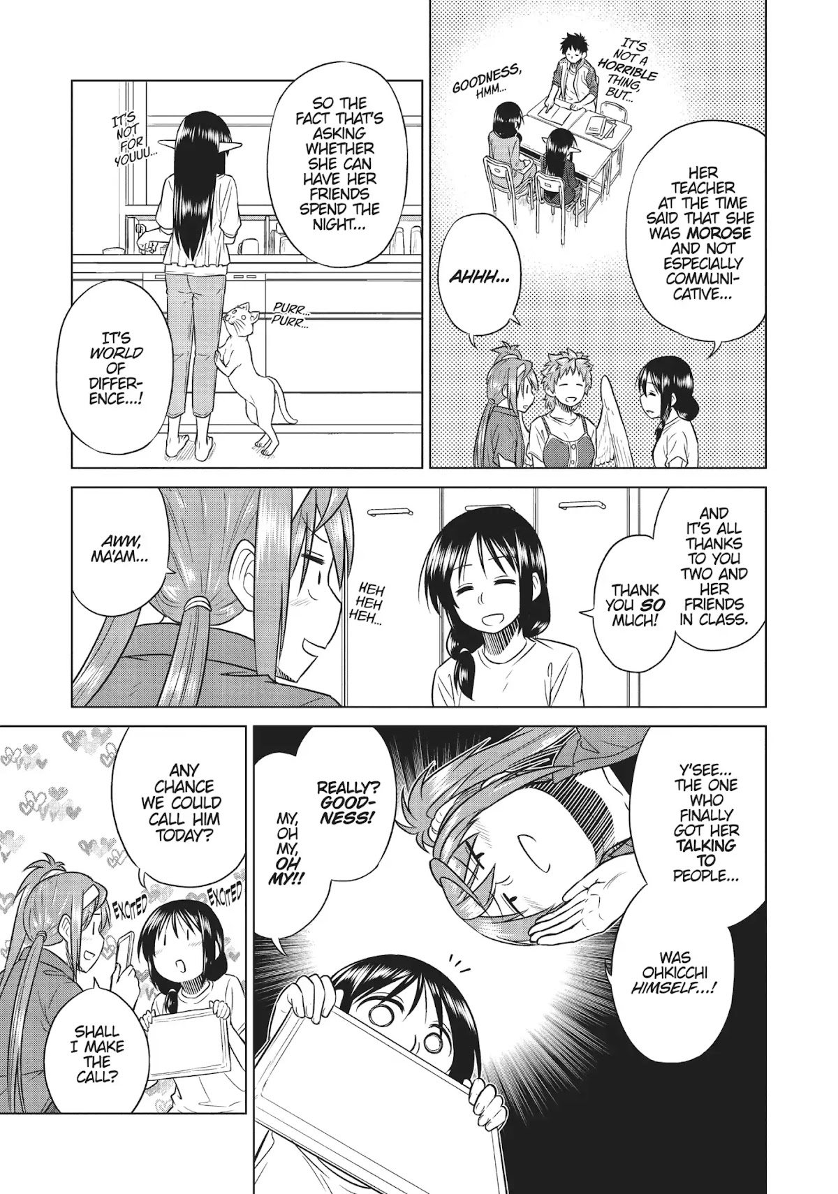Species Domain Chapter 24 page 7 - Chapter 24: Kazamori-san Extends an Invitation