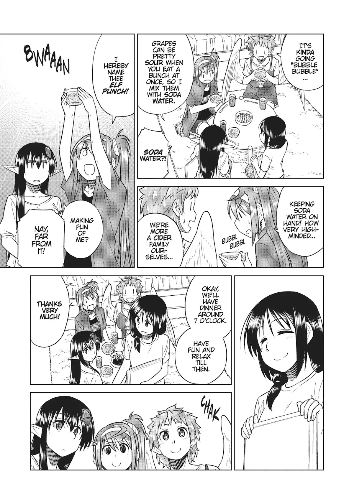 Species Domain Chapter 24 page 9 - Chapter 24: Kazamori-san Extends an Invitation