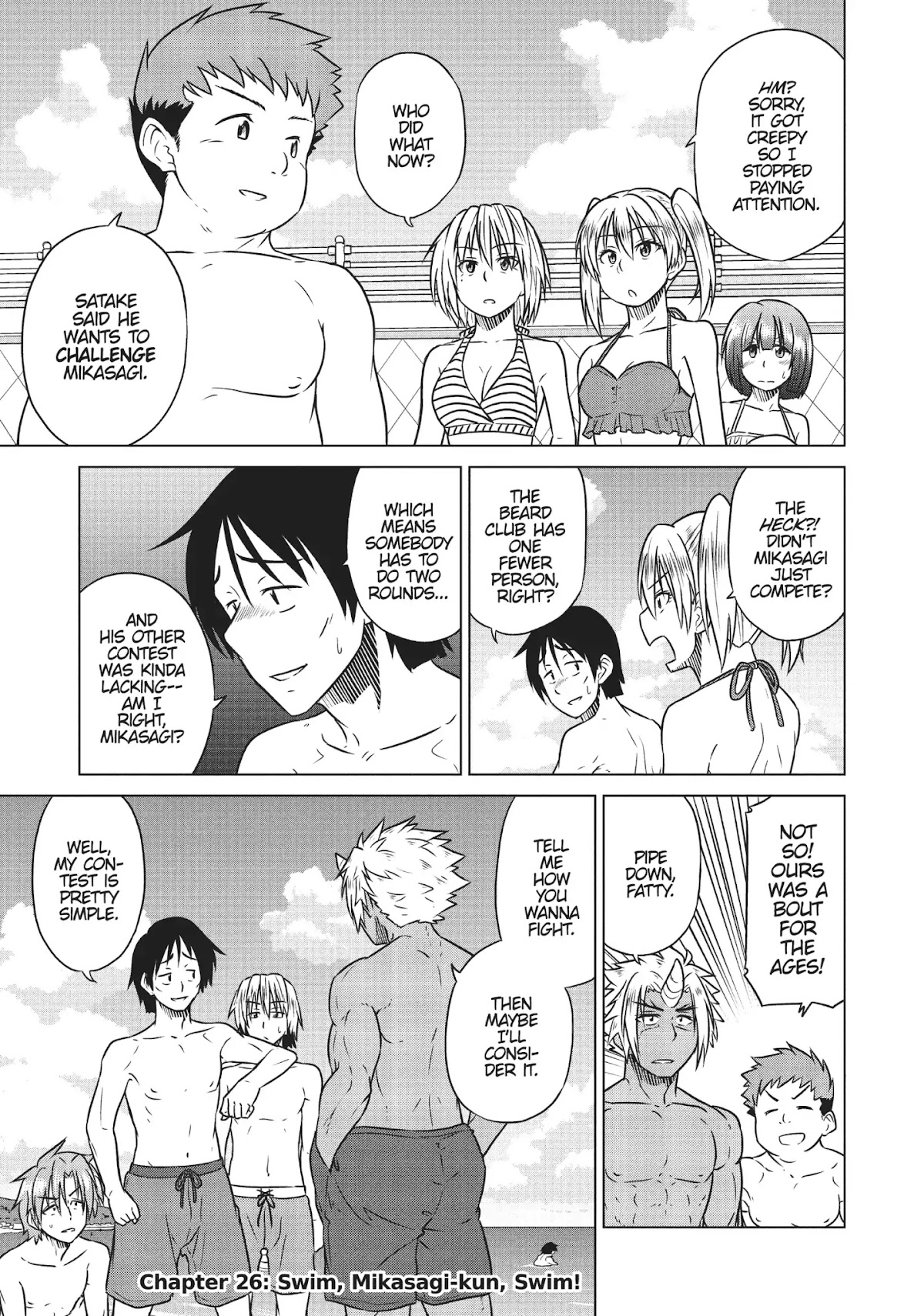 Species Domain Chapter 26 page 1 - Chapter 26: Swim, Mikasagi-kun, Swim!
