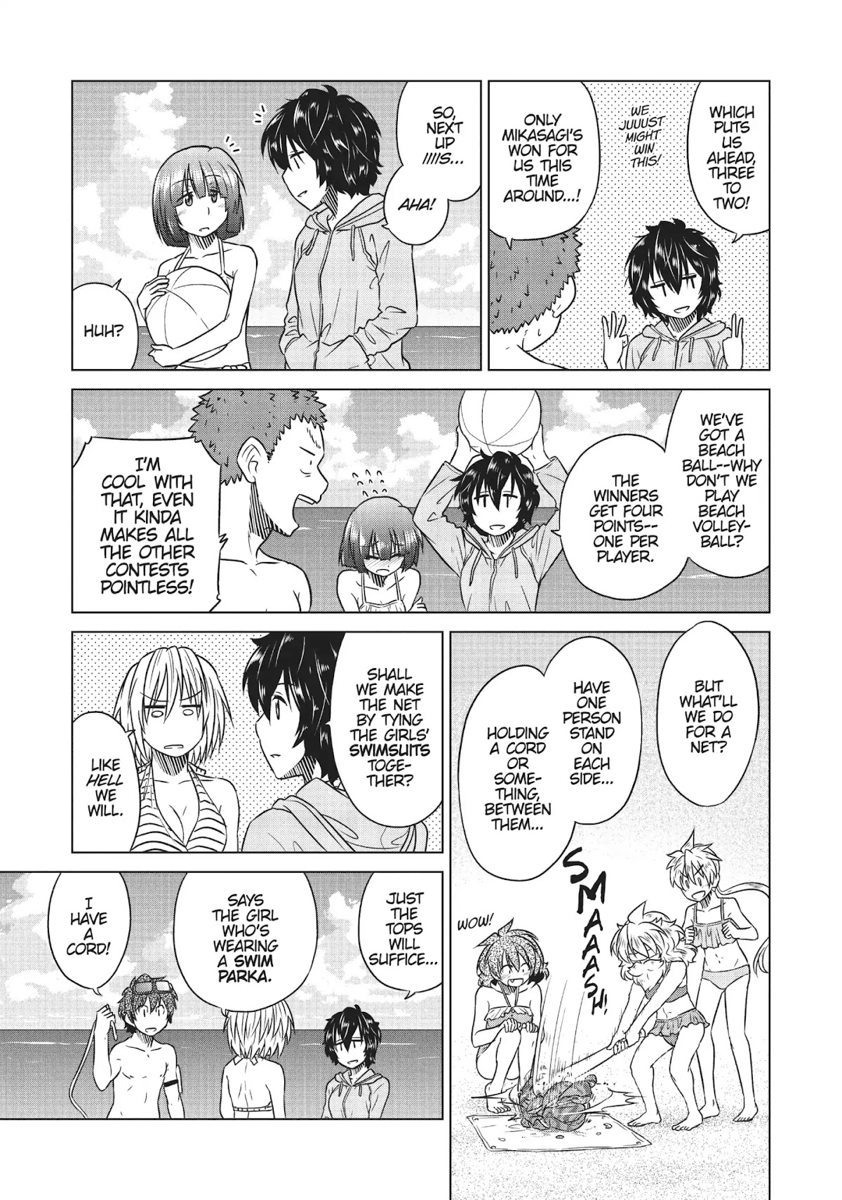 Species Domain Chapter 26 page 11 - Chapter 26: Swim, Mikasagi-kun, Swim!