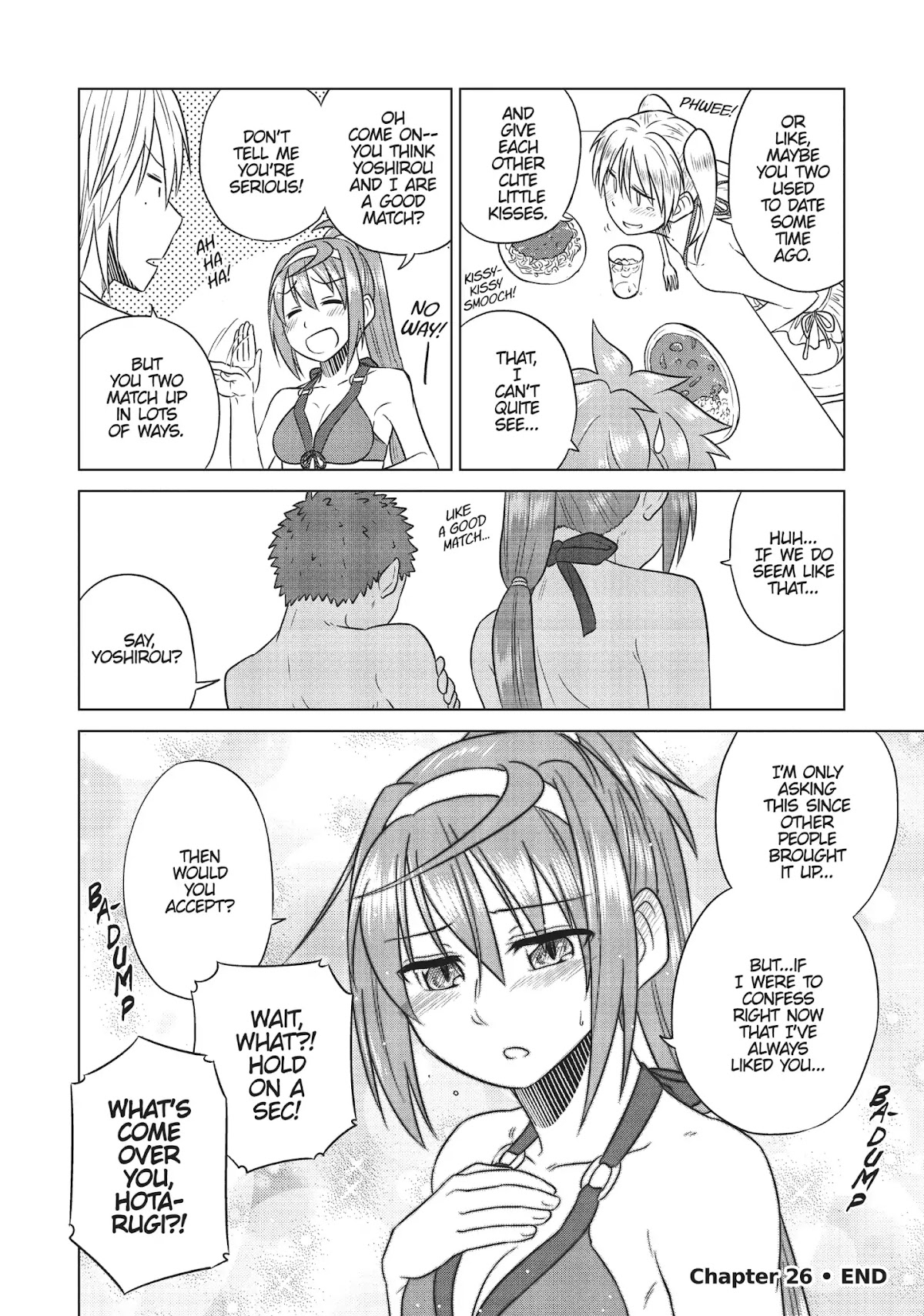 Species Domain Chapter 26 page 20 - Chapter 26: Swim, Mikasagi-kun, Swim!