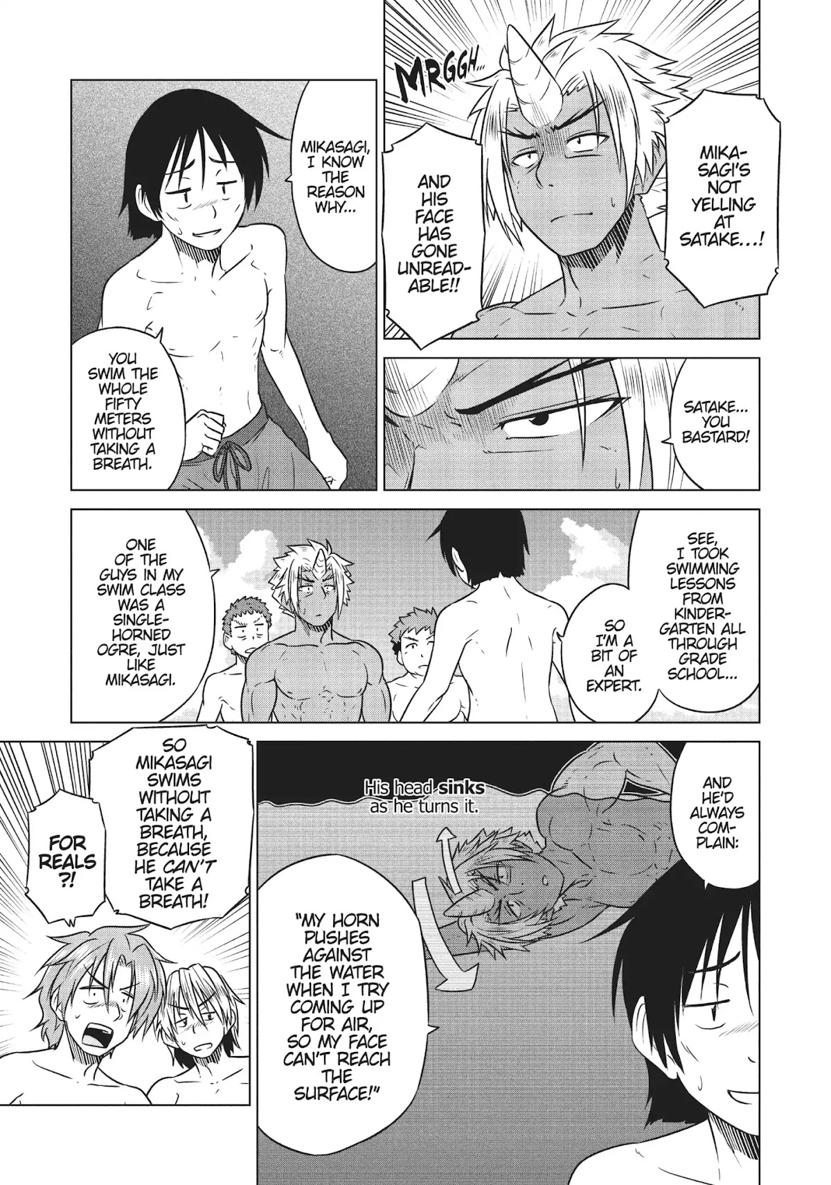 Species Domain Chapter 26 page 3 - Chapter 26: Swim, Mikasagi-kun, Swim!