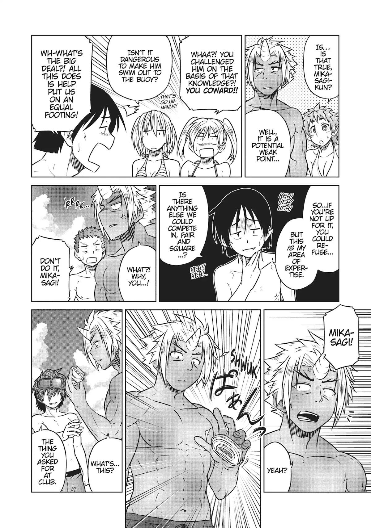 Species Domain Chapter 26 page 4 - Chapter 26: Swim, Mikasagi-kun, Swim!