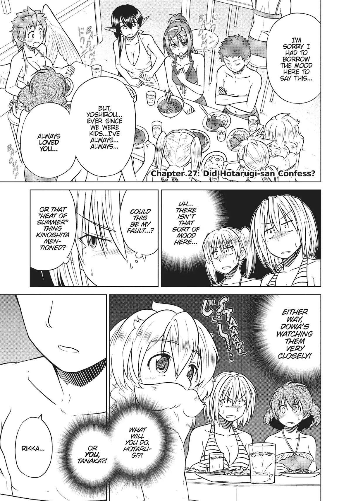 Species Domain Chapter 27 page 1 - Chapter 27: Did Hotarugi-san Confess?