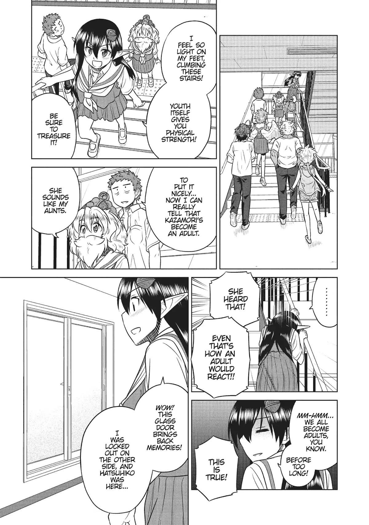 Species Domain Chapter 28 page 17 - Chapter 28: Kazamori-san Leaps Through Time