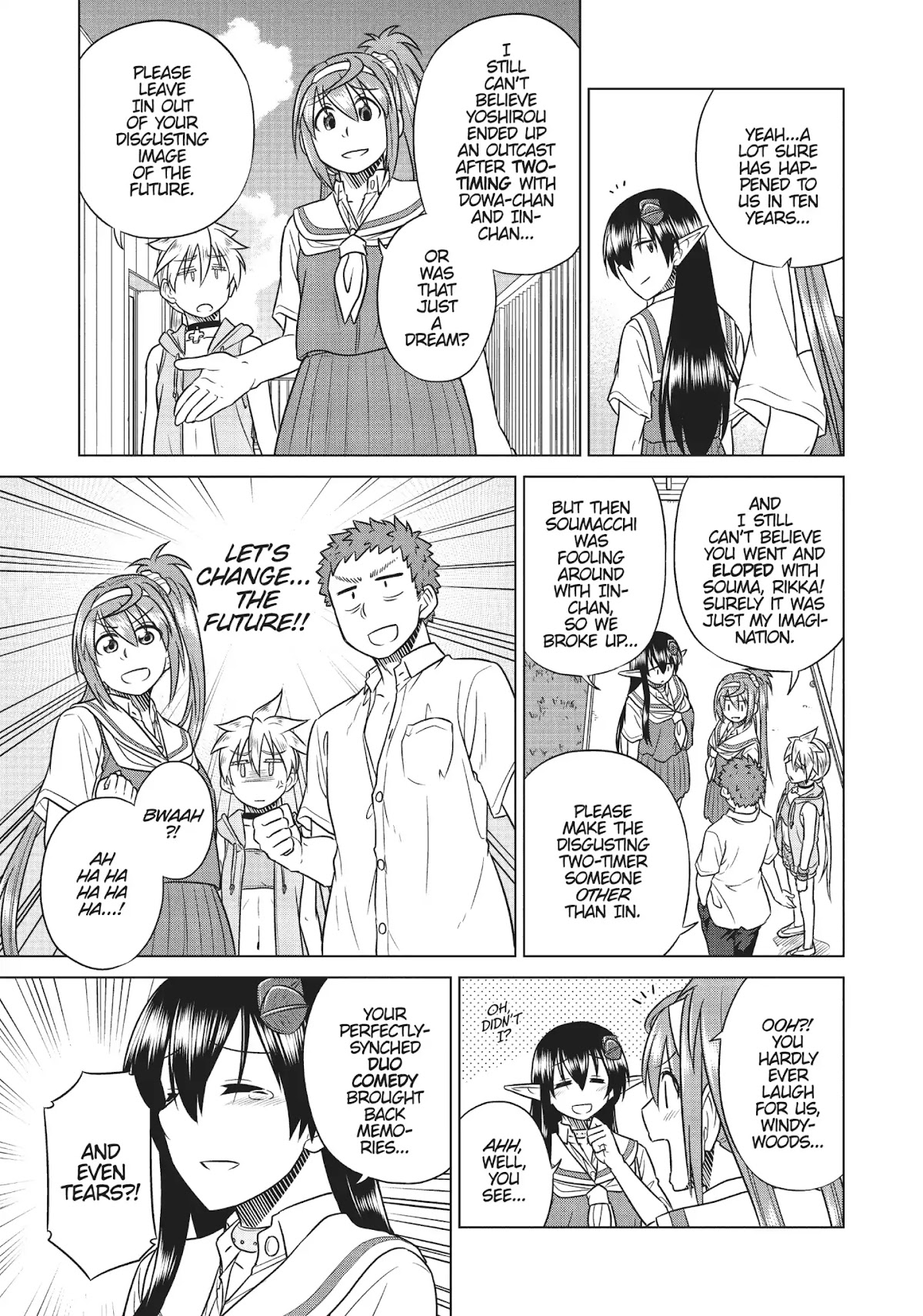 Species Domain Chapter 28 page 19 - Chapter 28: Kazamori-san Leaps Through Time