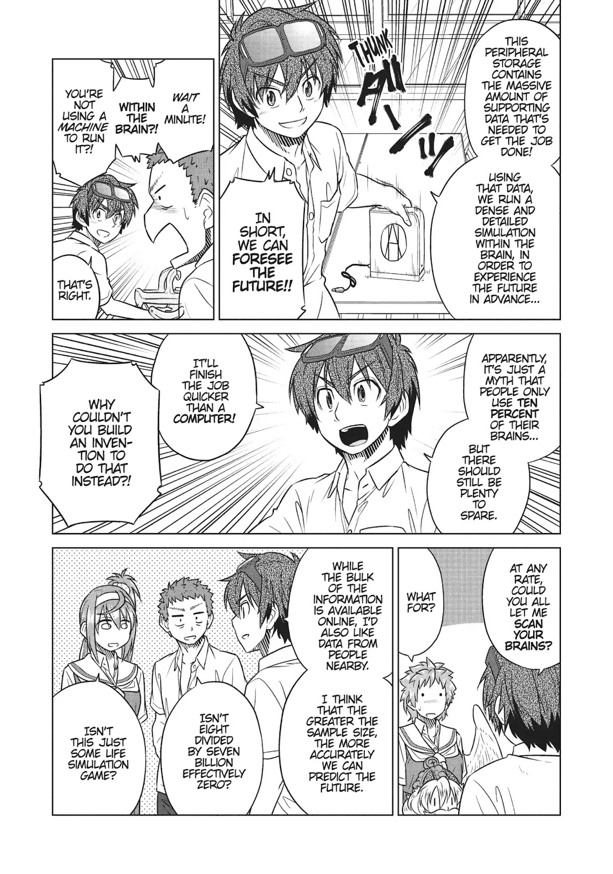 Species Domain Chapter 28 page 3 - Chapter 28: Kazamori-san Leaps Through Time