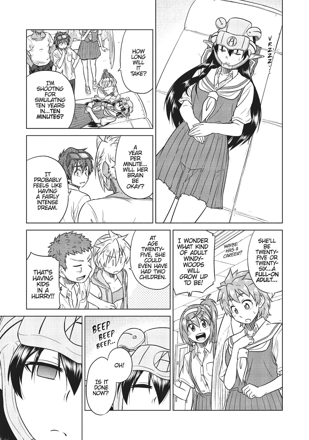 Species Domain Chapter 28 page 5 - Chapter 28: Kazamori-san Leaps Through Time