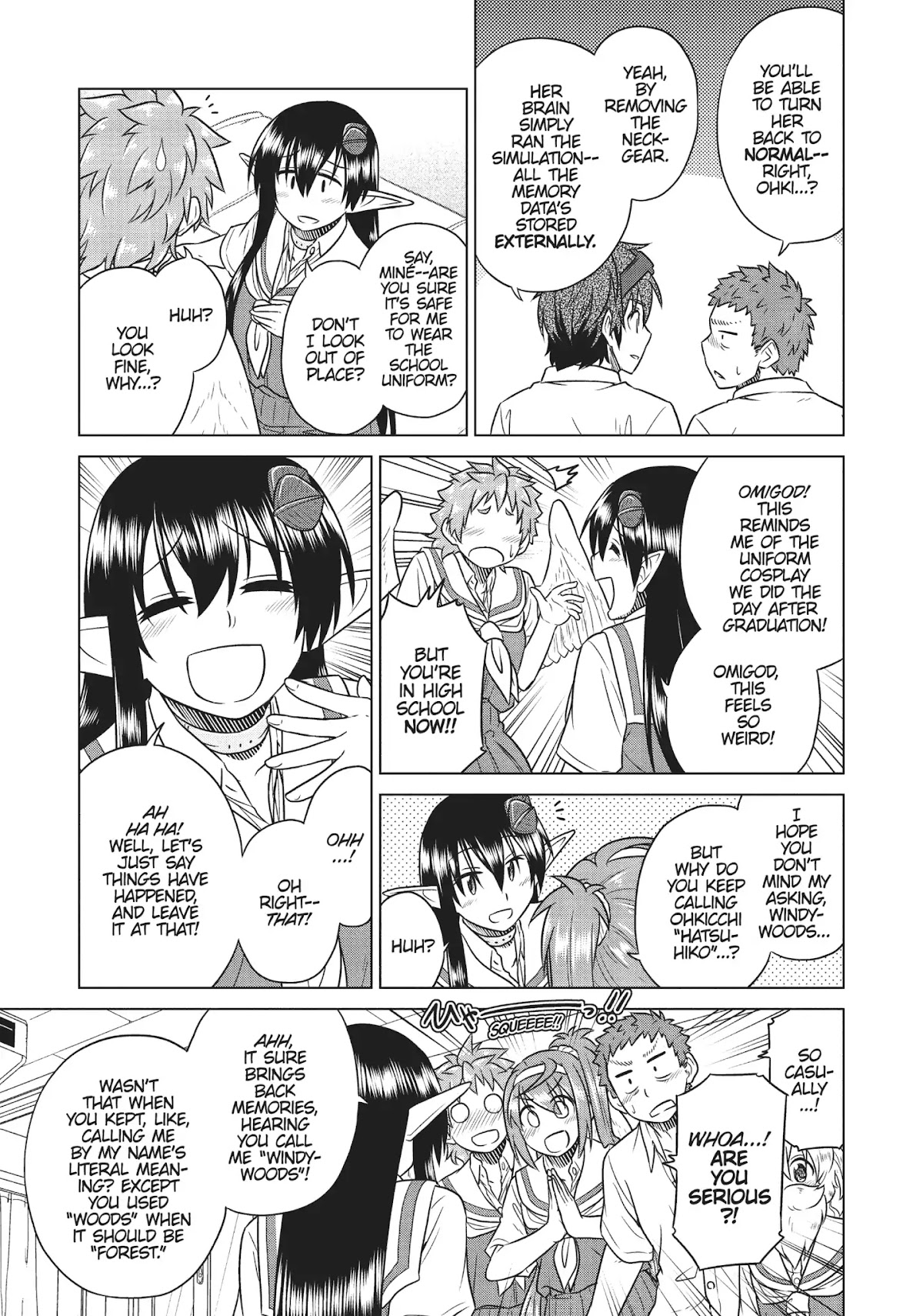 Species Domain Chapter 28 page 9 - Chapter 28: Kazamori-san Leaps Through Time