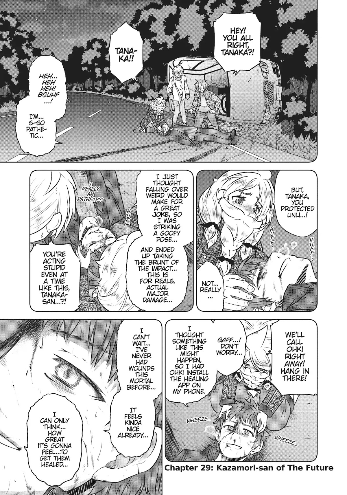 Species Domain Chapter 29 page 1 - Chapter 29: Kazamori-san of the Future