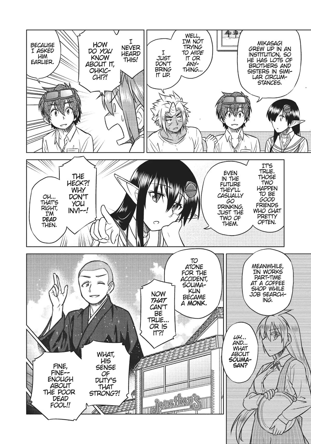 Species Domain Chapter 29 page 12 - Chapter 29: Kazamori-san of the Future