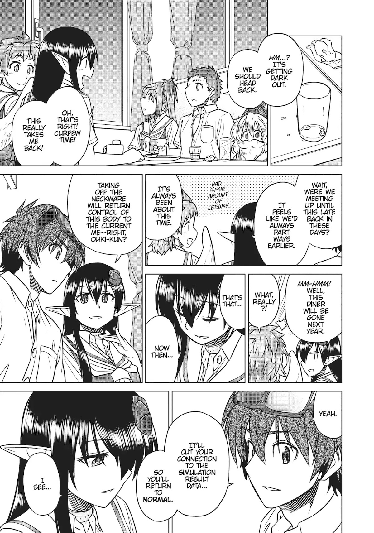 Species Domain Chapter 29 page 13 - Chapter 29: Kazamori-san of the Future