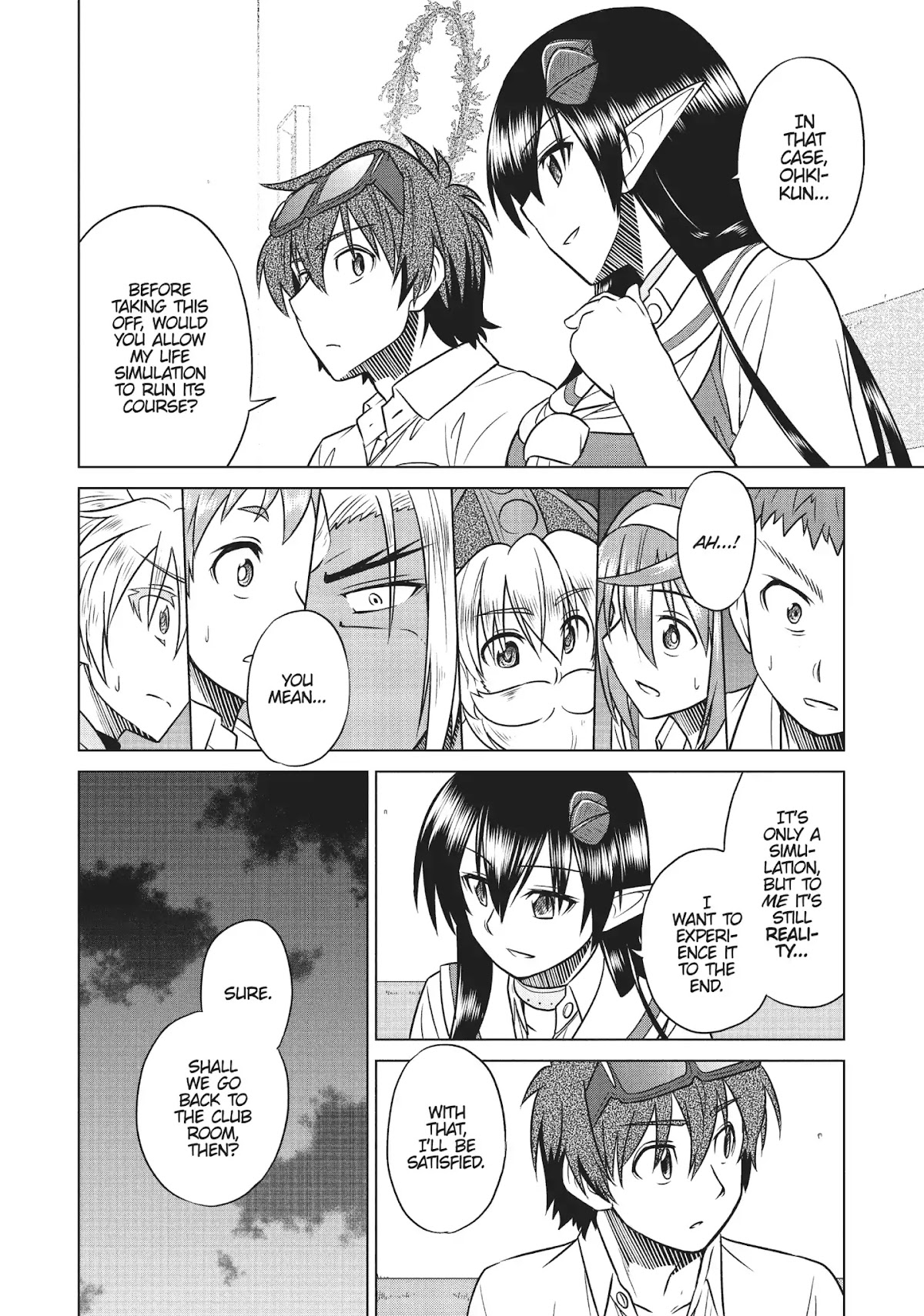 Species Domain Chapter 29 page 14 - Chapter 29: Kazamori-san of the Future