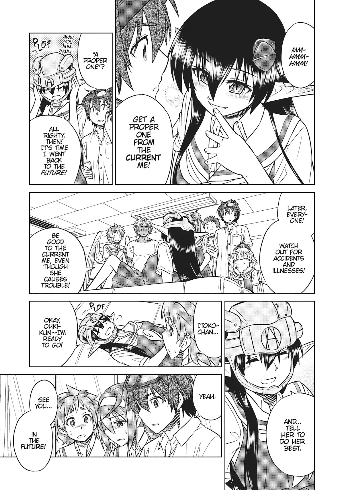 Species Domain Chapter 29 page 17 - Chapter 29: Kazamori-san of the Future