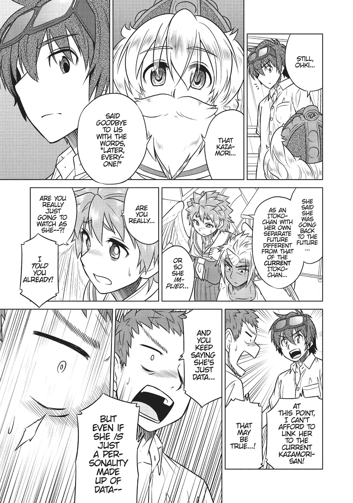 Species Domain Chapter 29 page 19 - Chapter 29: Kazamori-san of the Future
