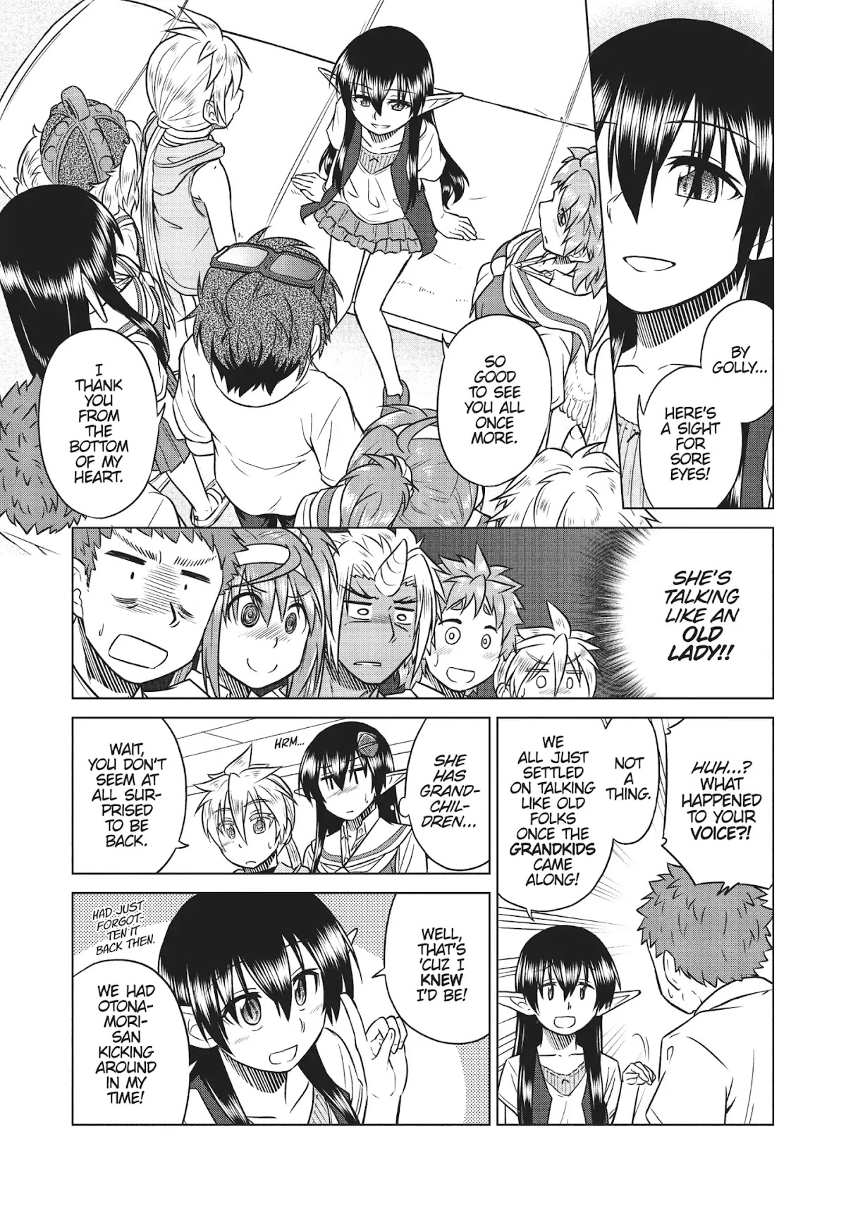 Species Domain Chapter 29 page 21 - Chapter 29: Kazamori-san of the Future