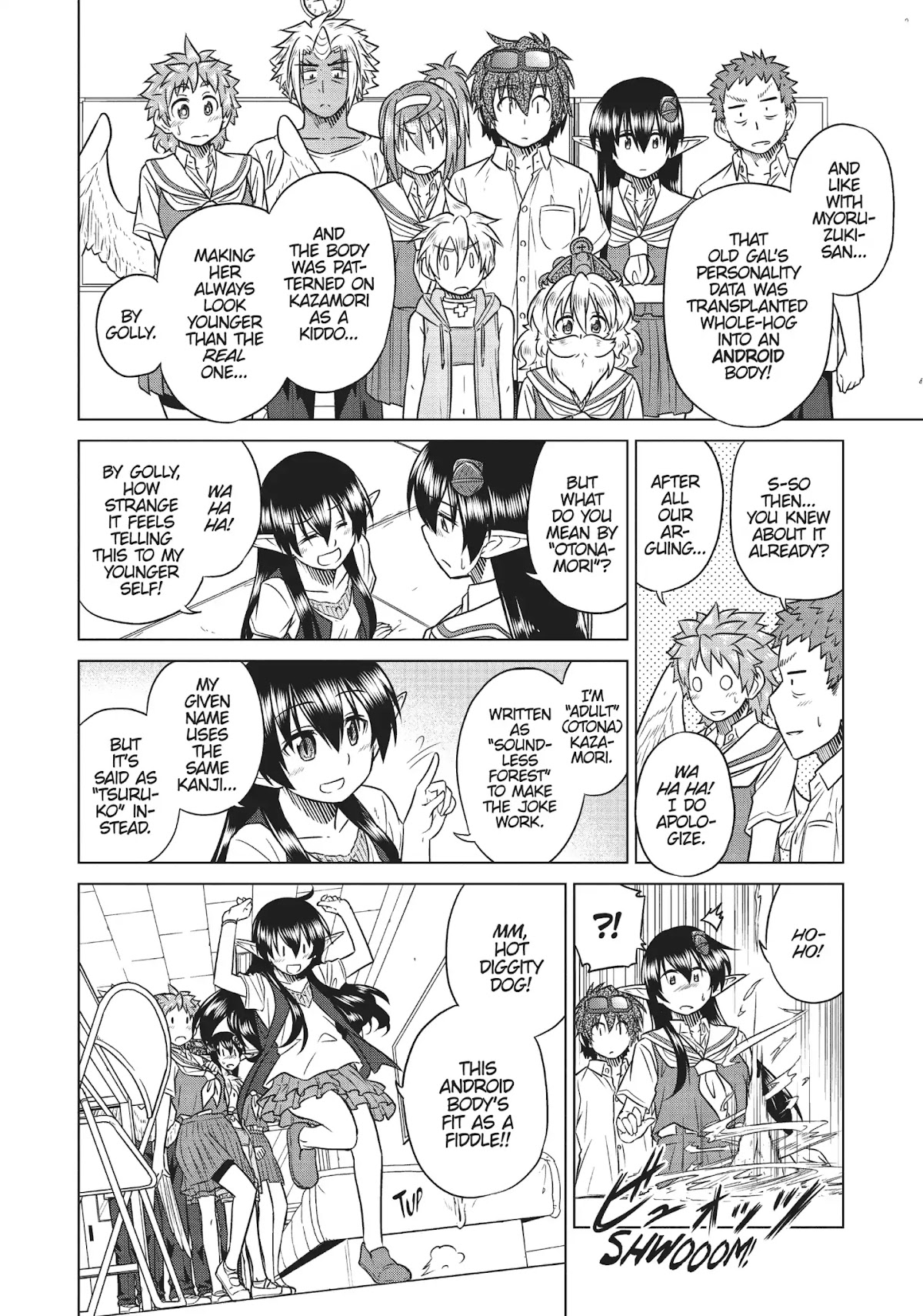 Species Domain Chapter 29 page 22 - Chapter 29: Kazamori-san of the Future