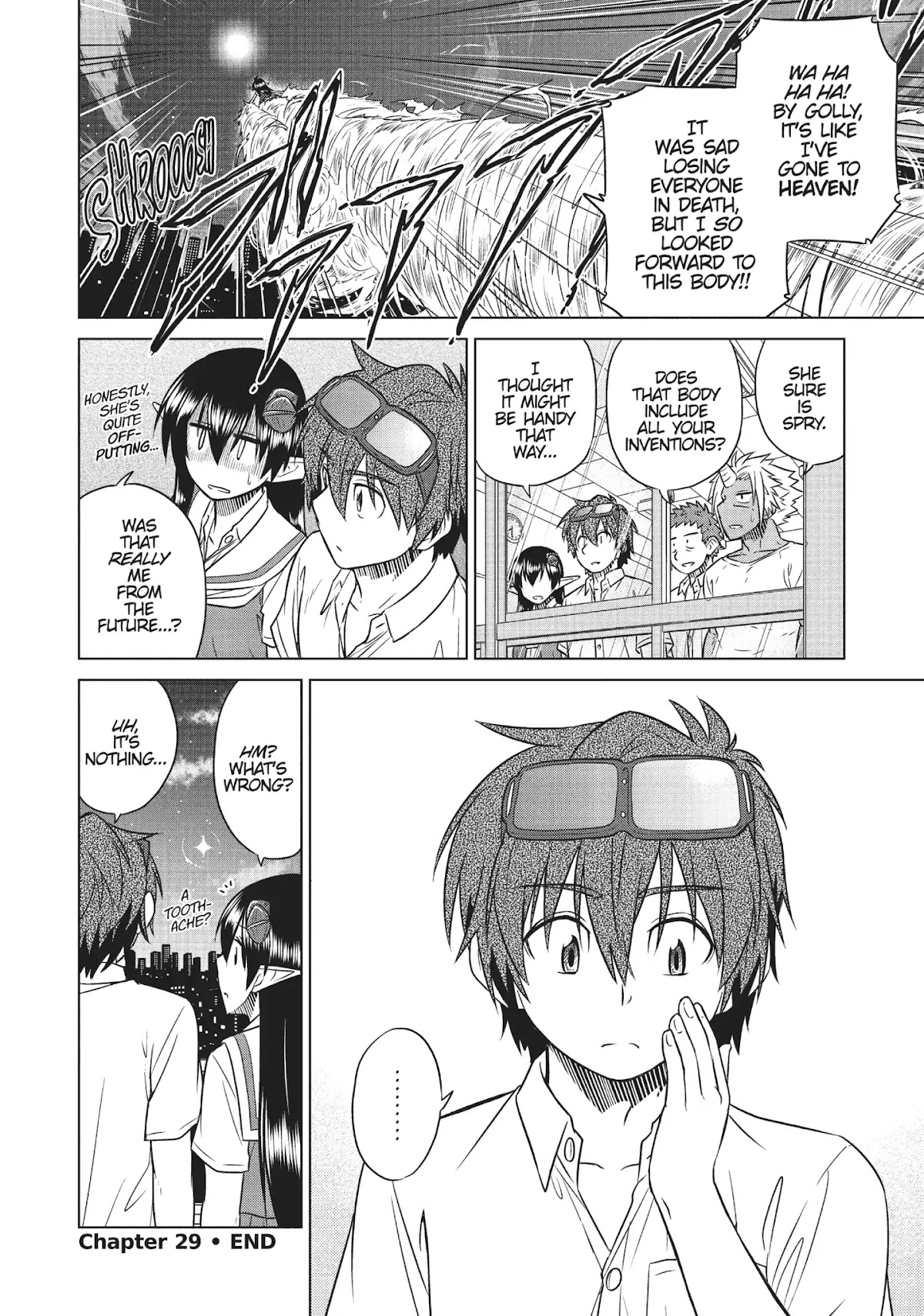 Species Domain Chapter 29 page 24 - Chapter 29: Kazamori-san of the Future