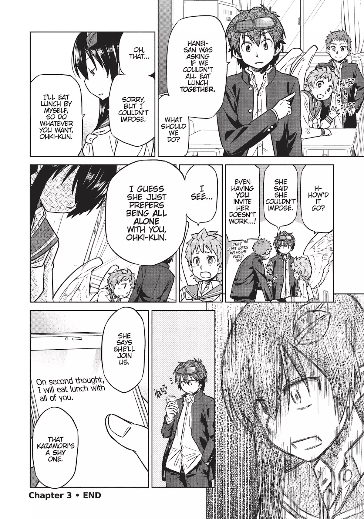 Species Domain Chapter 3 page 20 - Chapter 3: Kazamori-san Wants to Apologize