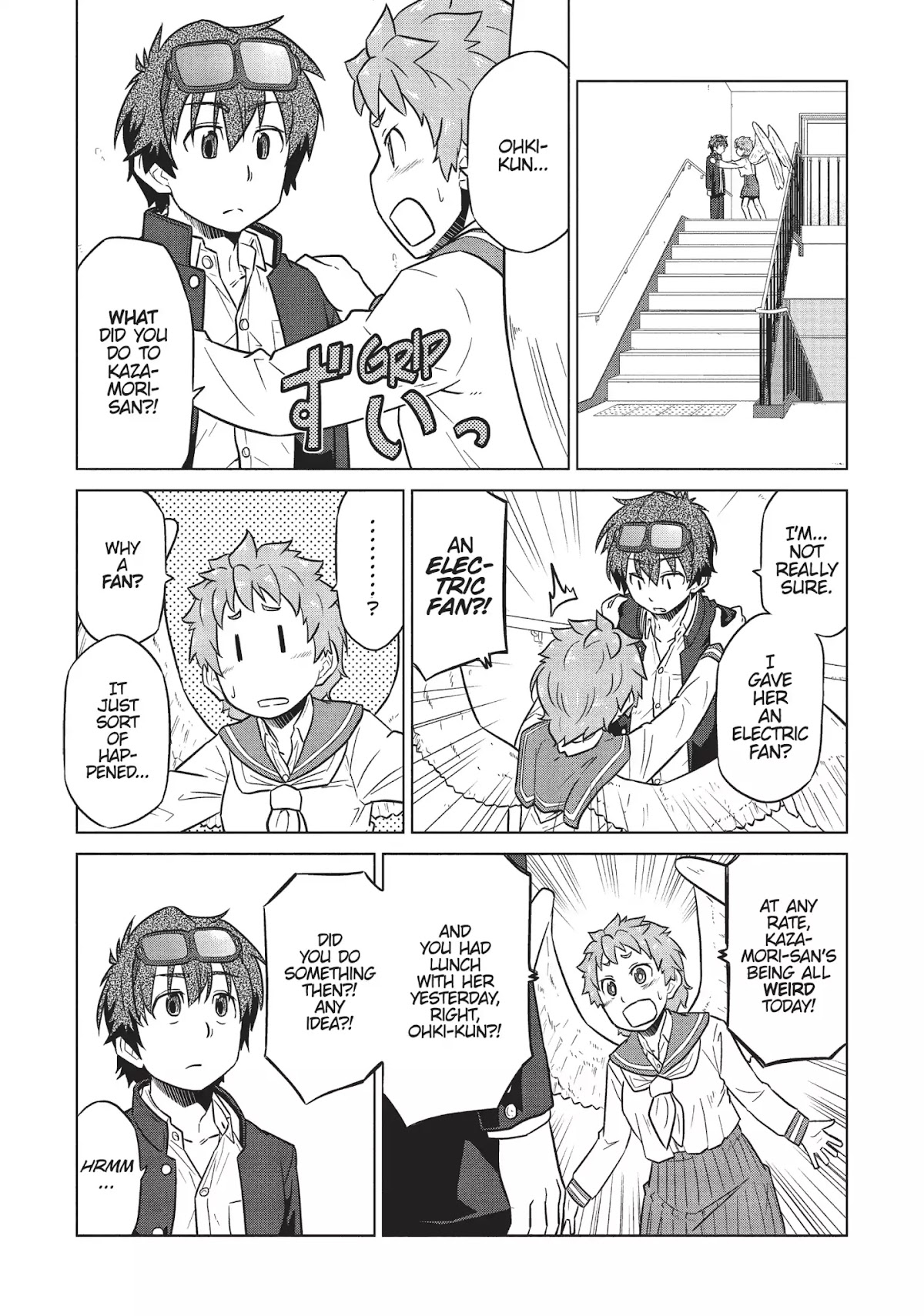 Species Domain Chapter 3 page 8 - Chapter 3: Kazamori-san Wants to Apologize