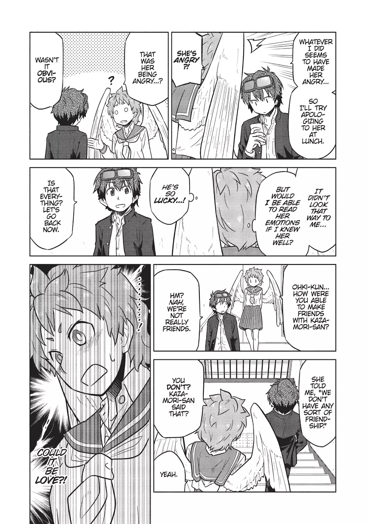 Species Domain Chapter 3 page 9 - Chapter 3: Kazamori-san Wants to Apologize