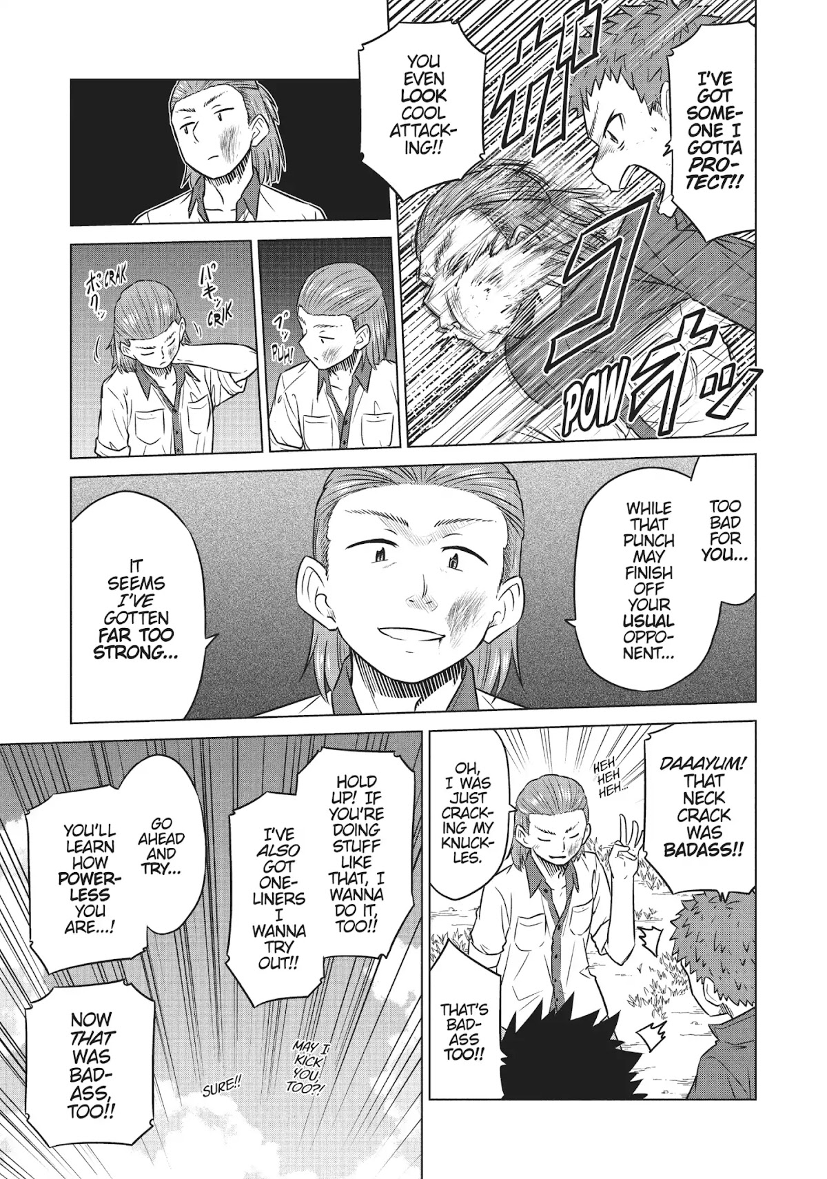 Species Domain Chapter 32 page 11 - Chapter 32: Mikasagi-kun Fights