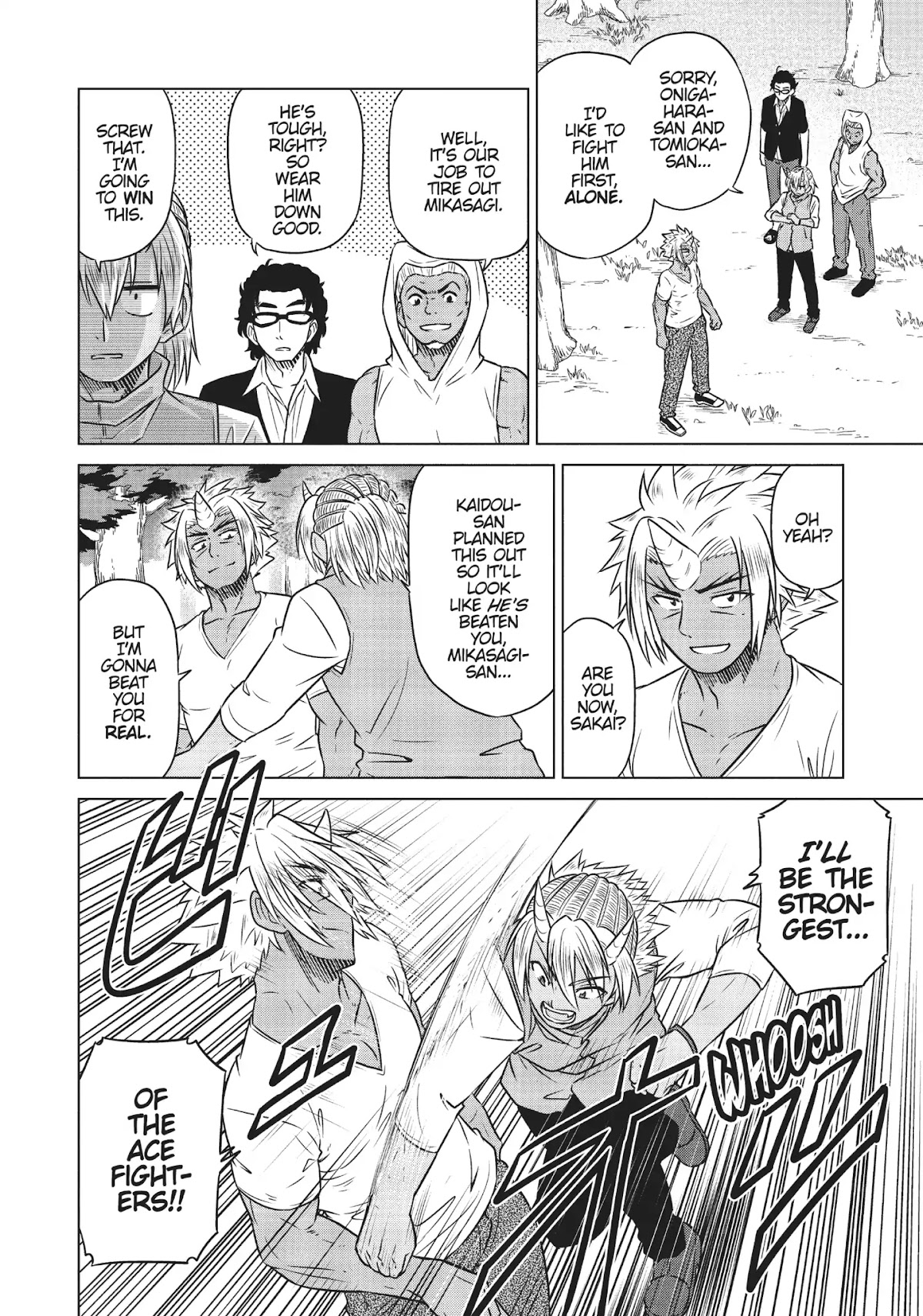 Species Domain Chapter 32 page 12 - Chapter 32: Mikasagi-kun Fights