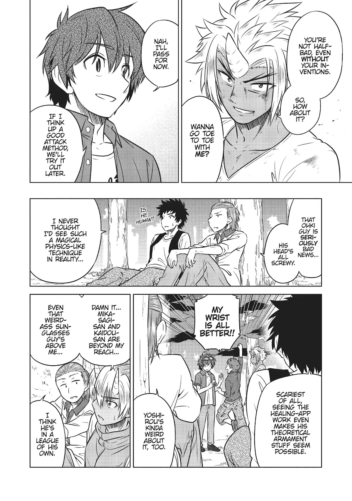 Species Domain Chapter 32 page 22 - Chapter 32: Mikasagi-kun Fights